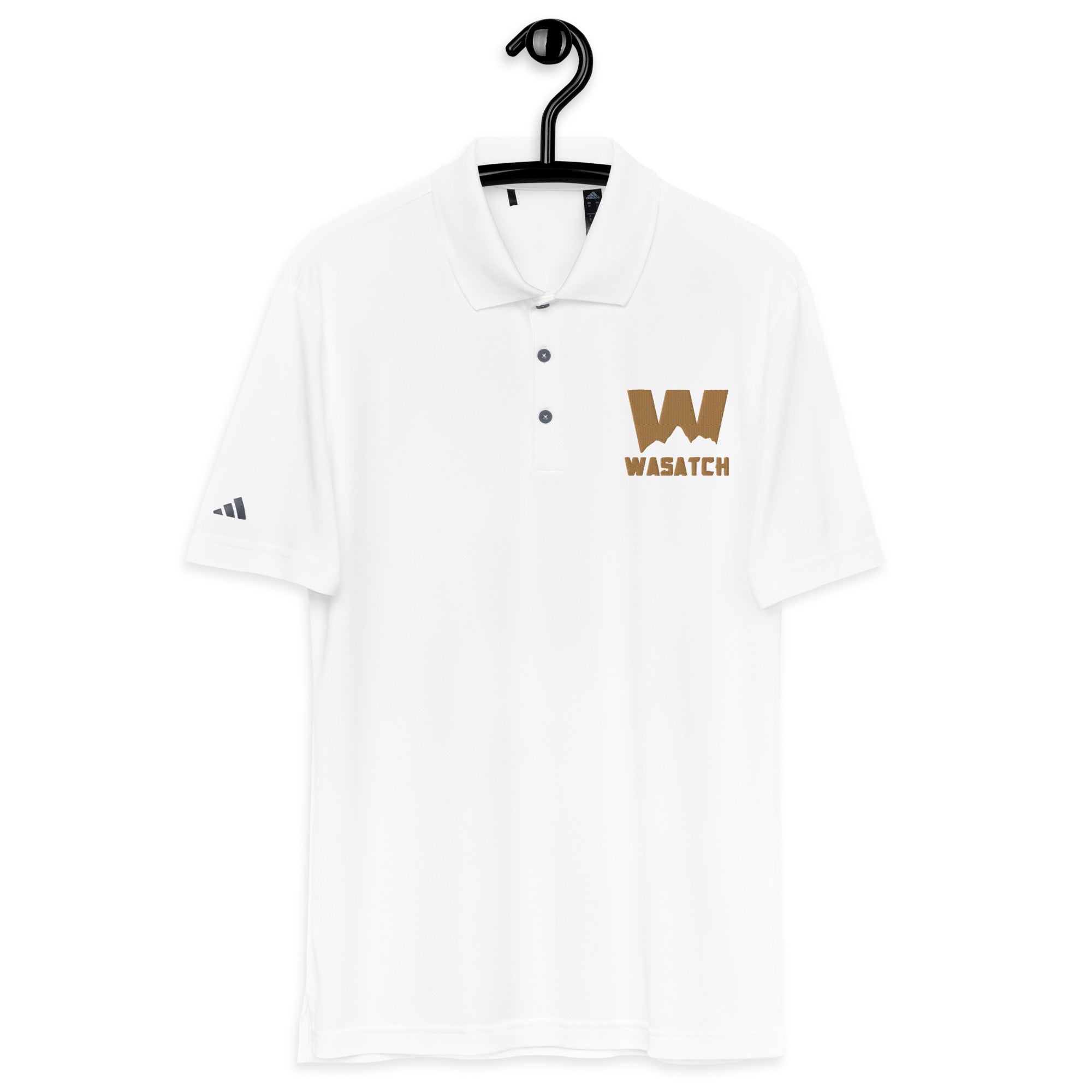 Wasatch Adidas performance polo shirt