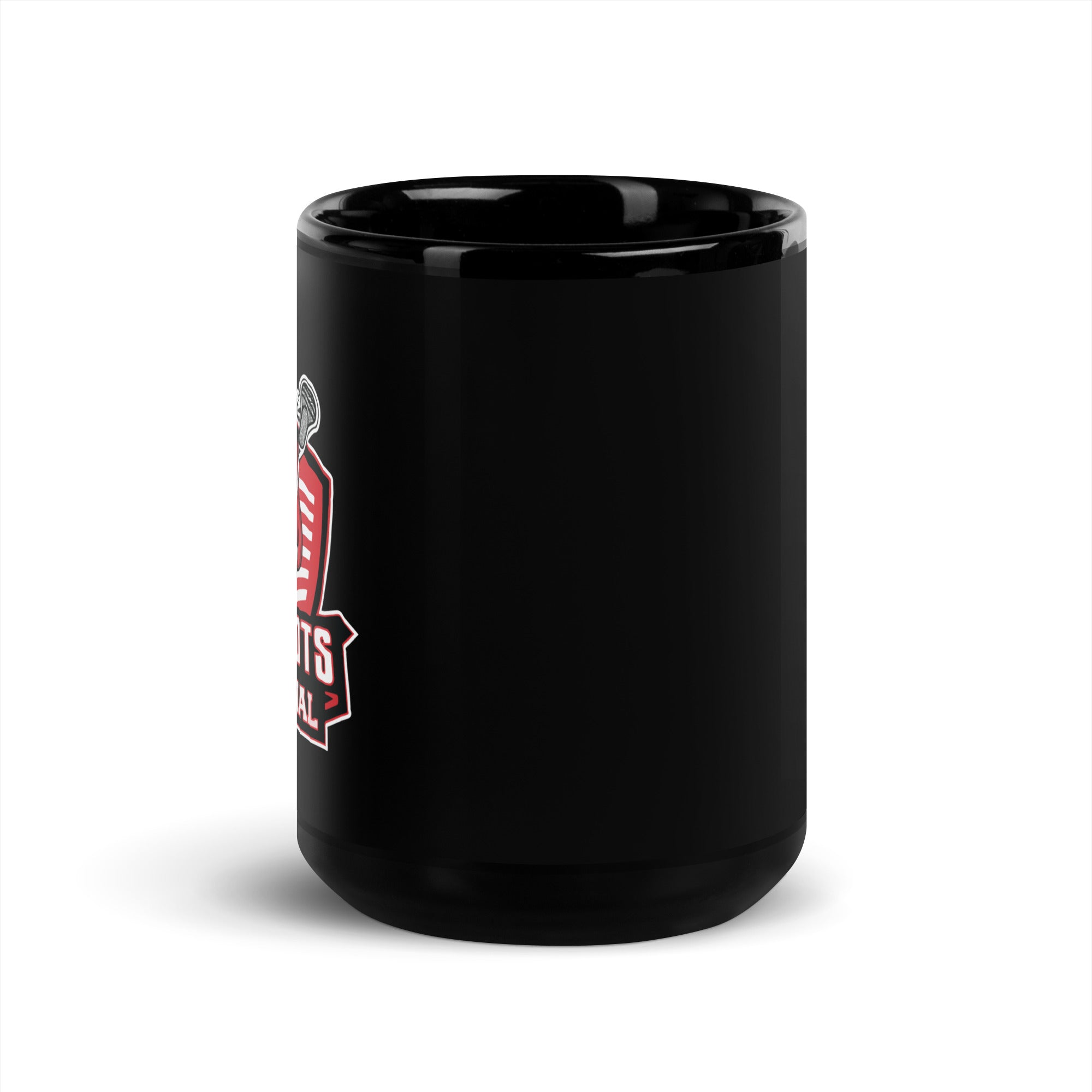 Red Hots Black Glossy Mug