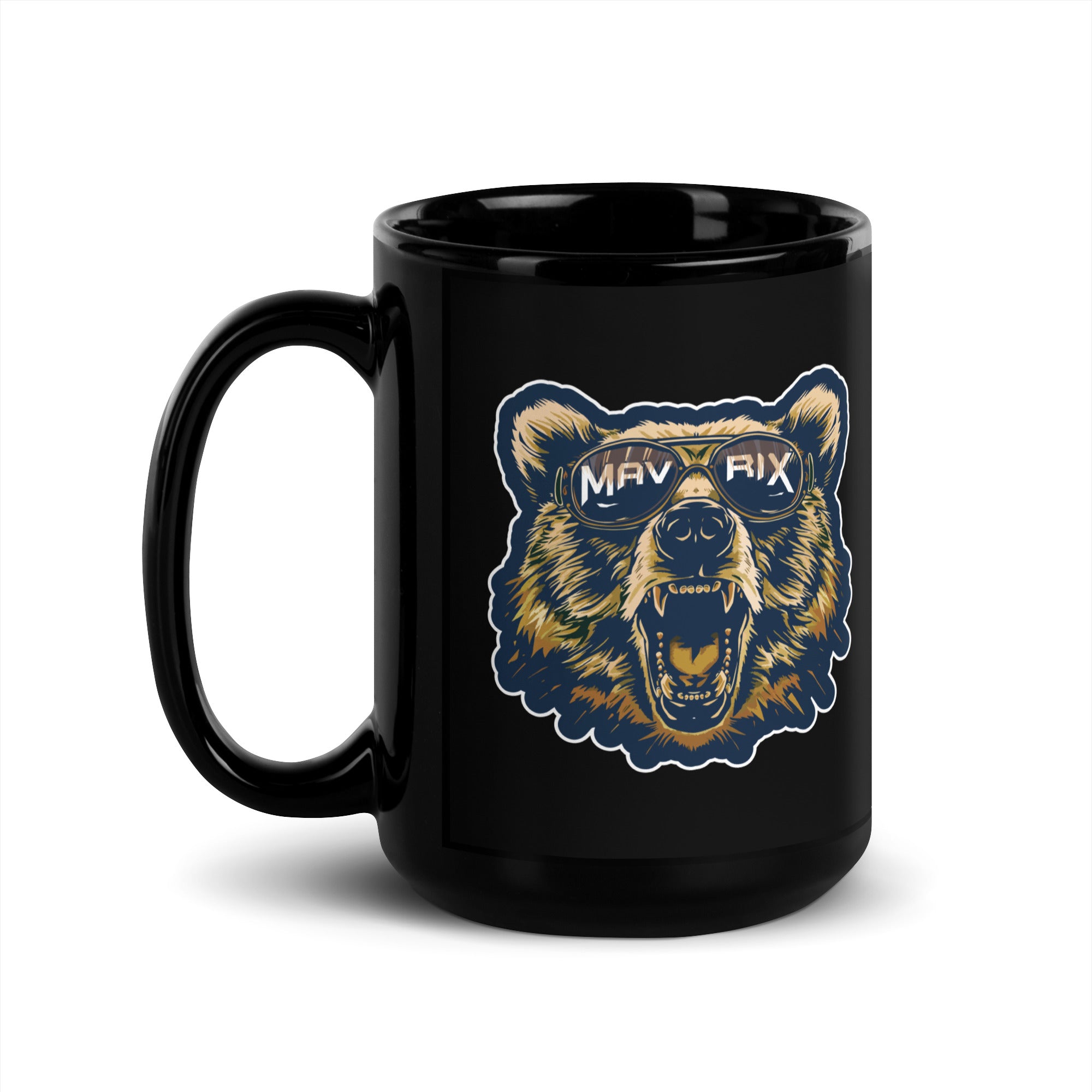 Mavrix Black Glossy Mug