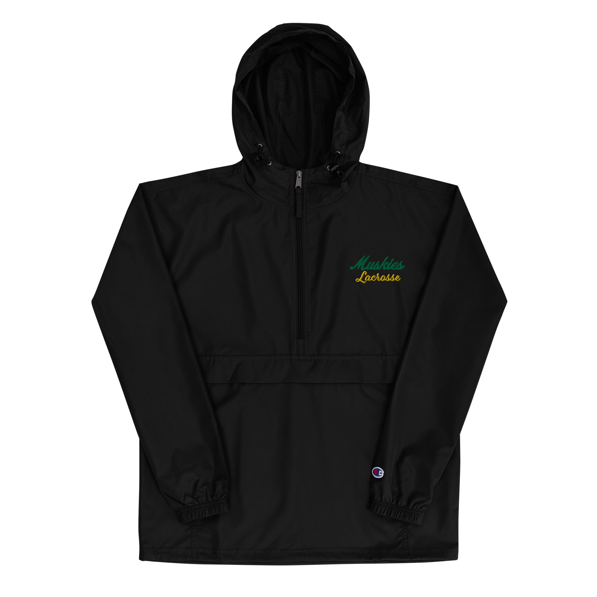 Muskies Embroidered Champion Packable Jacket