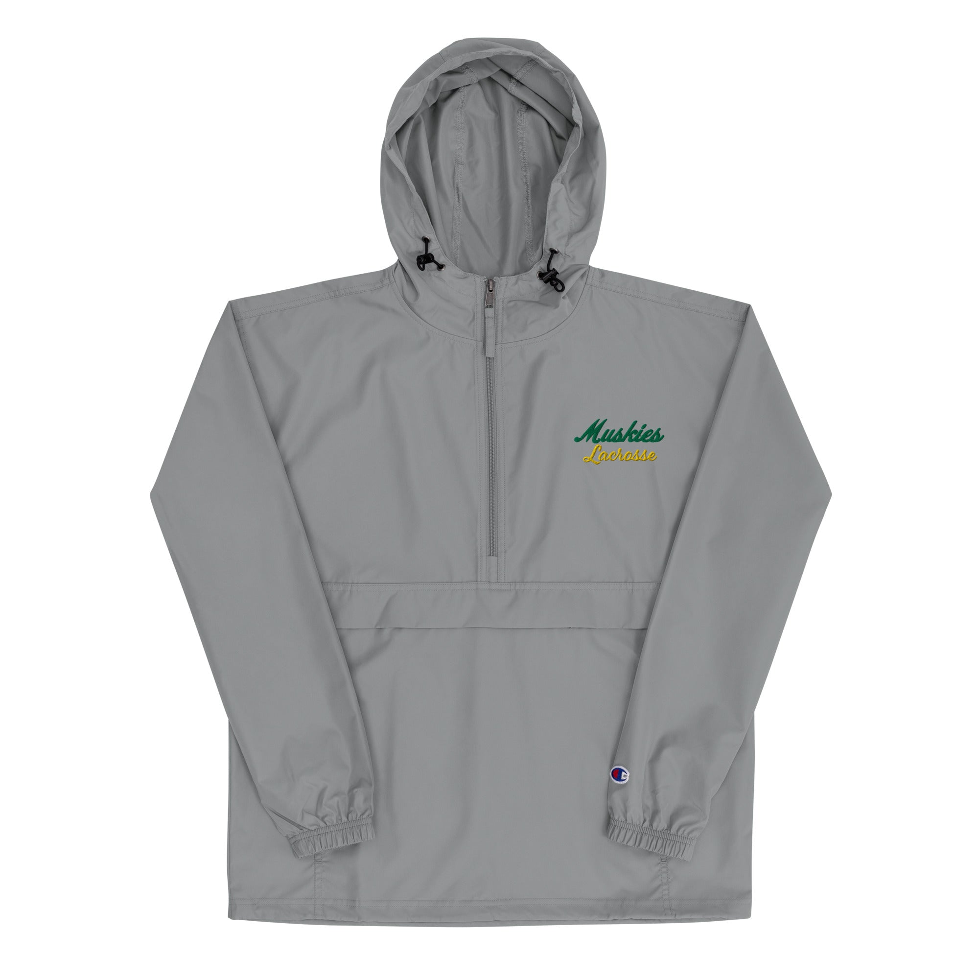 Muskies Embroidered Champion Packable Jacket