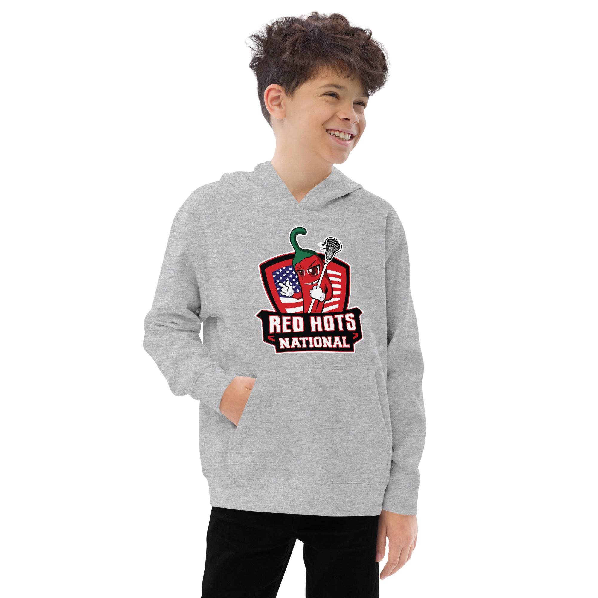Red Hots Youth Fleece Hoodie