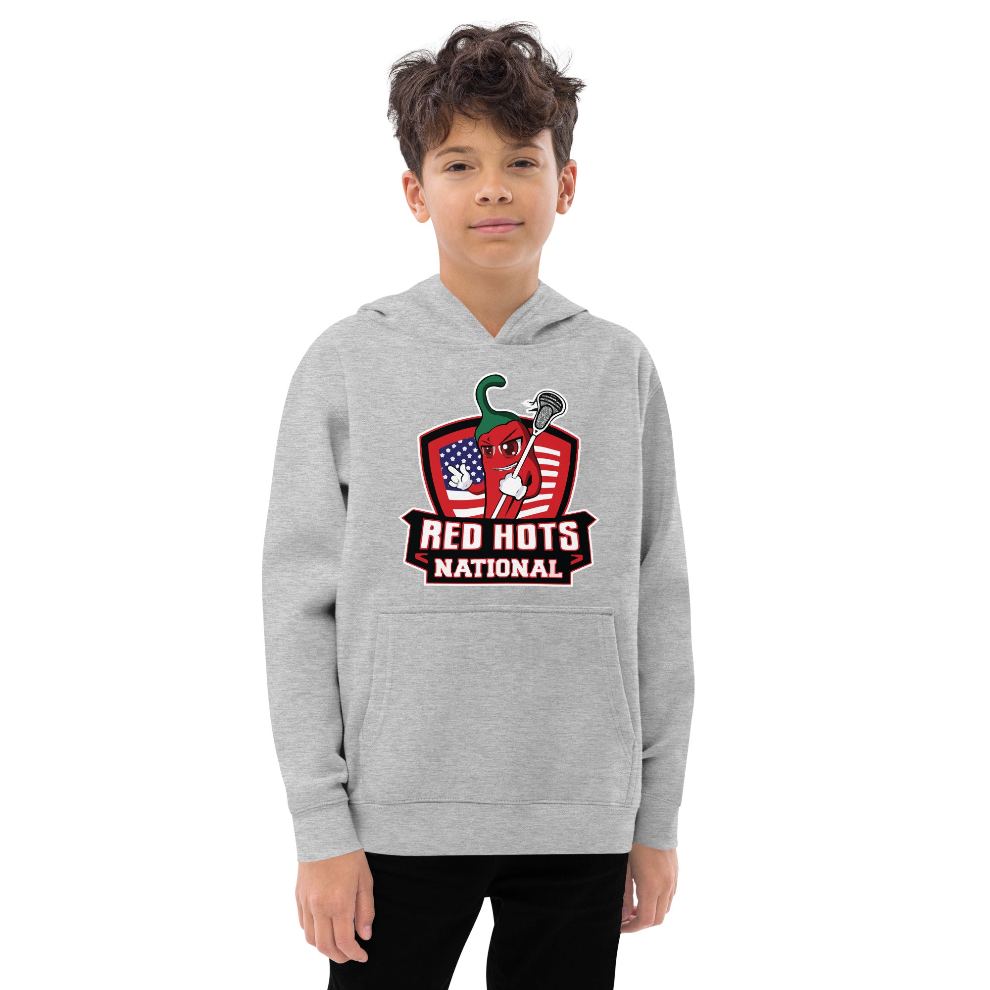 Red Hots Youth Fleece Hoodie