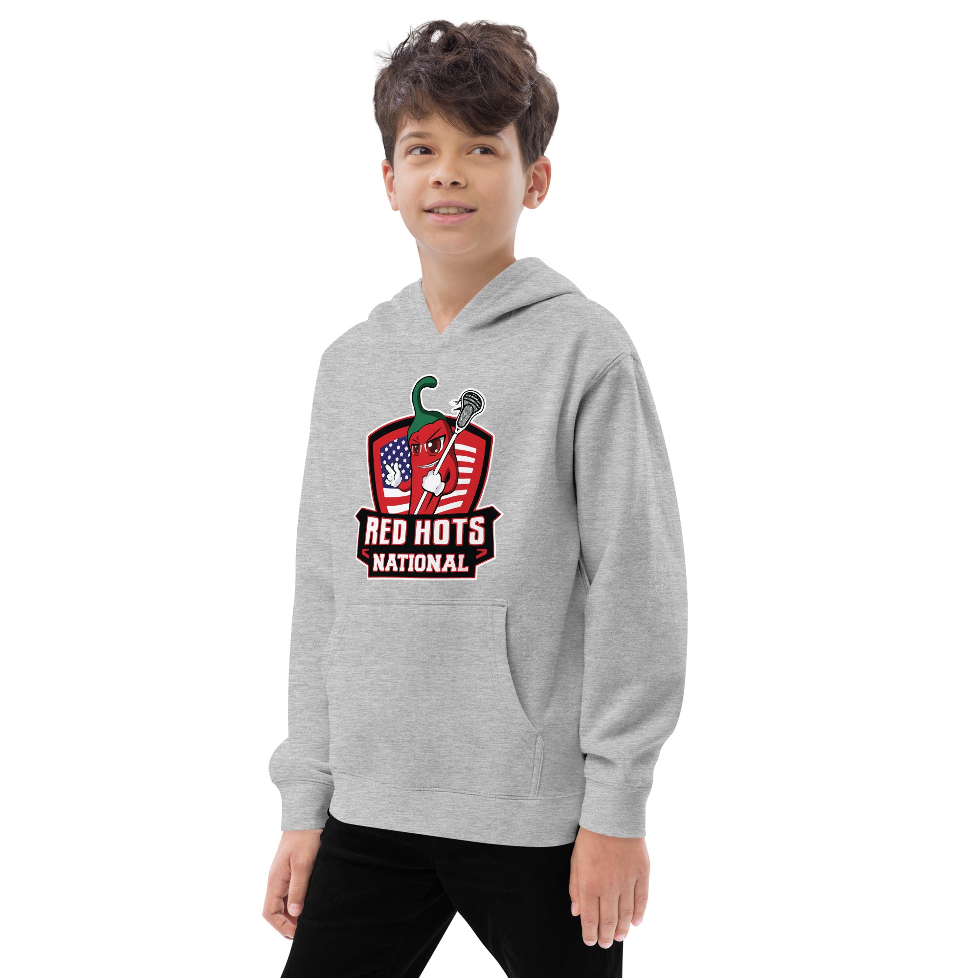 Red Hots Youth Fleece Hoodie