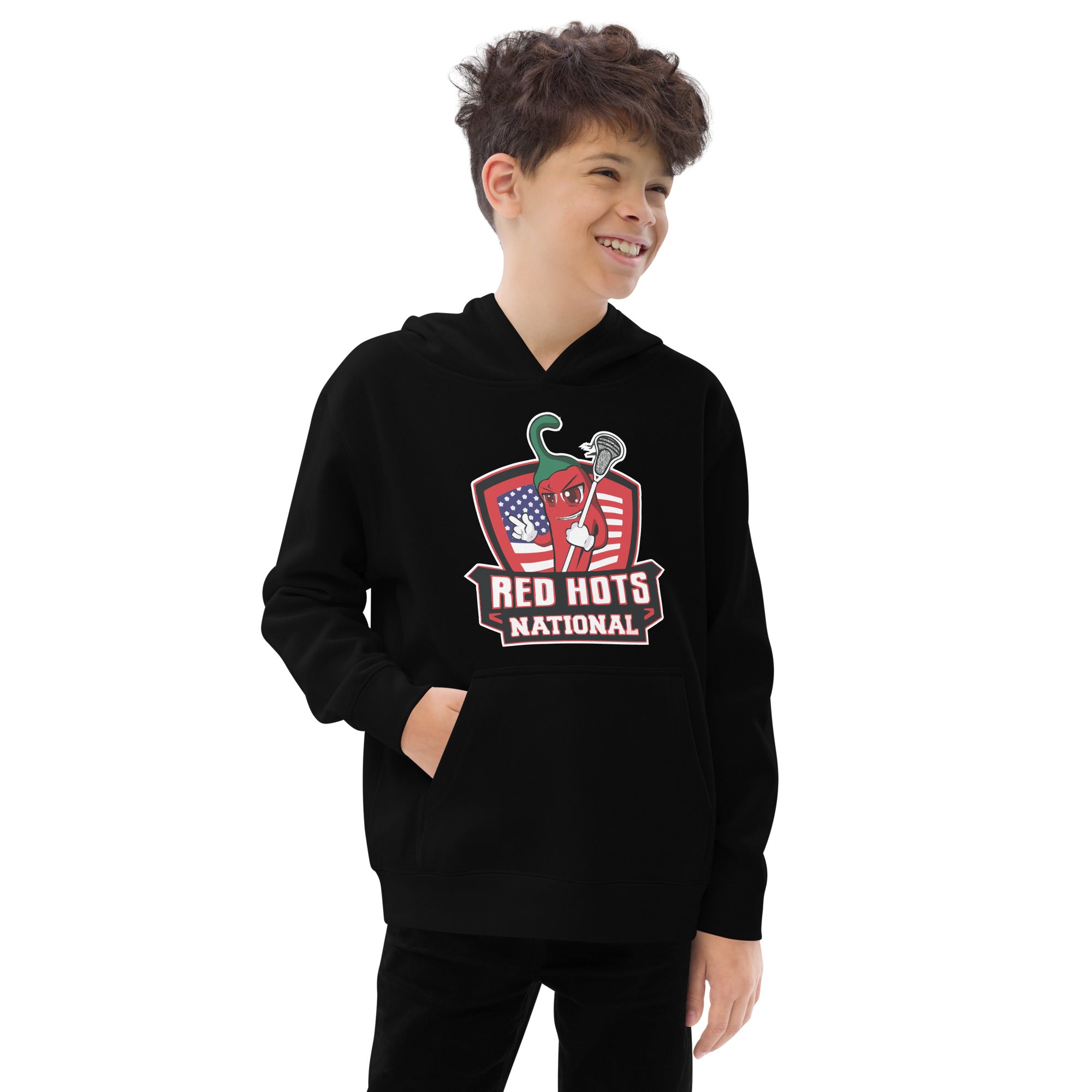 Red Hots Youth Fleece Hoodie