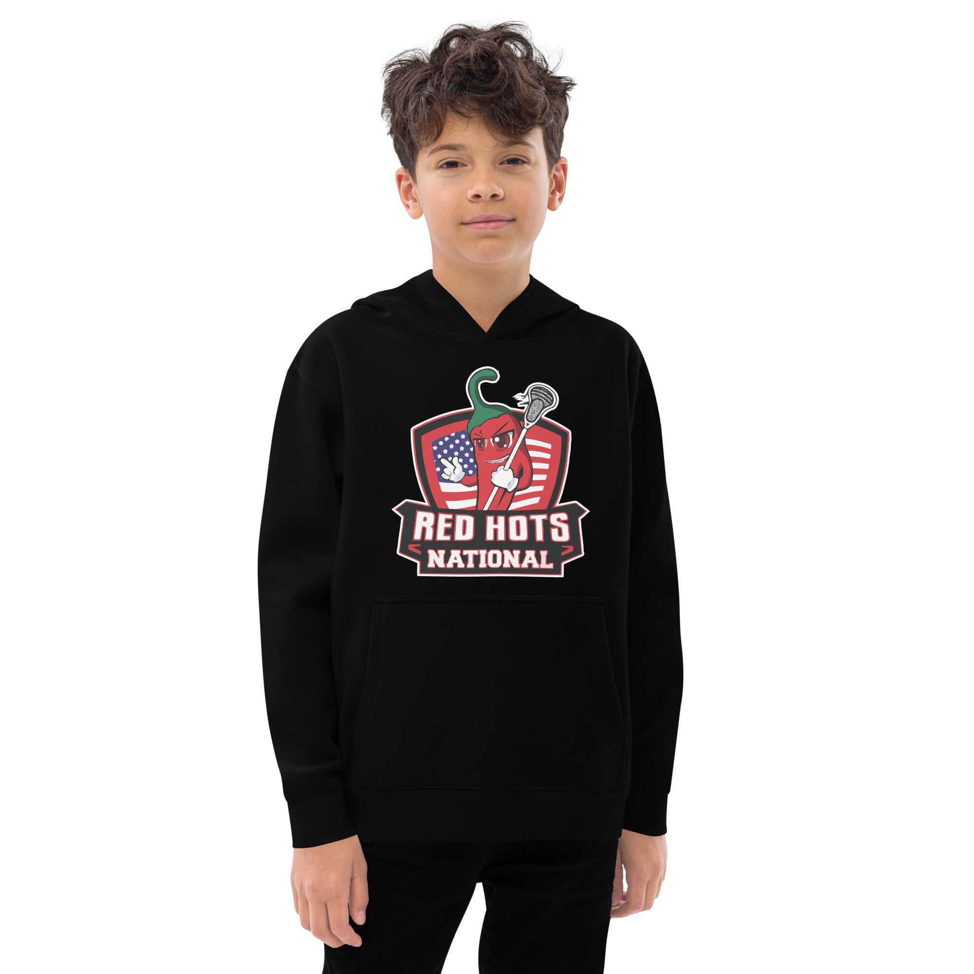 Red Hots Youth Fleece Hoodie