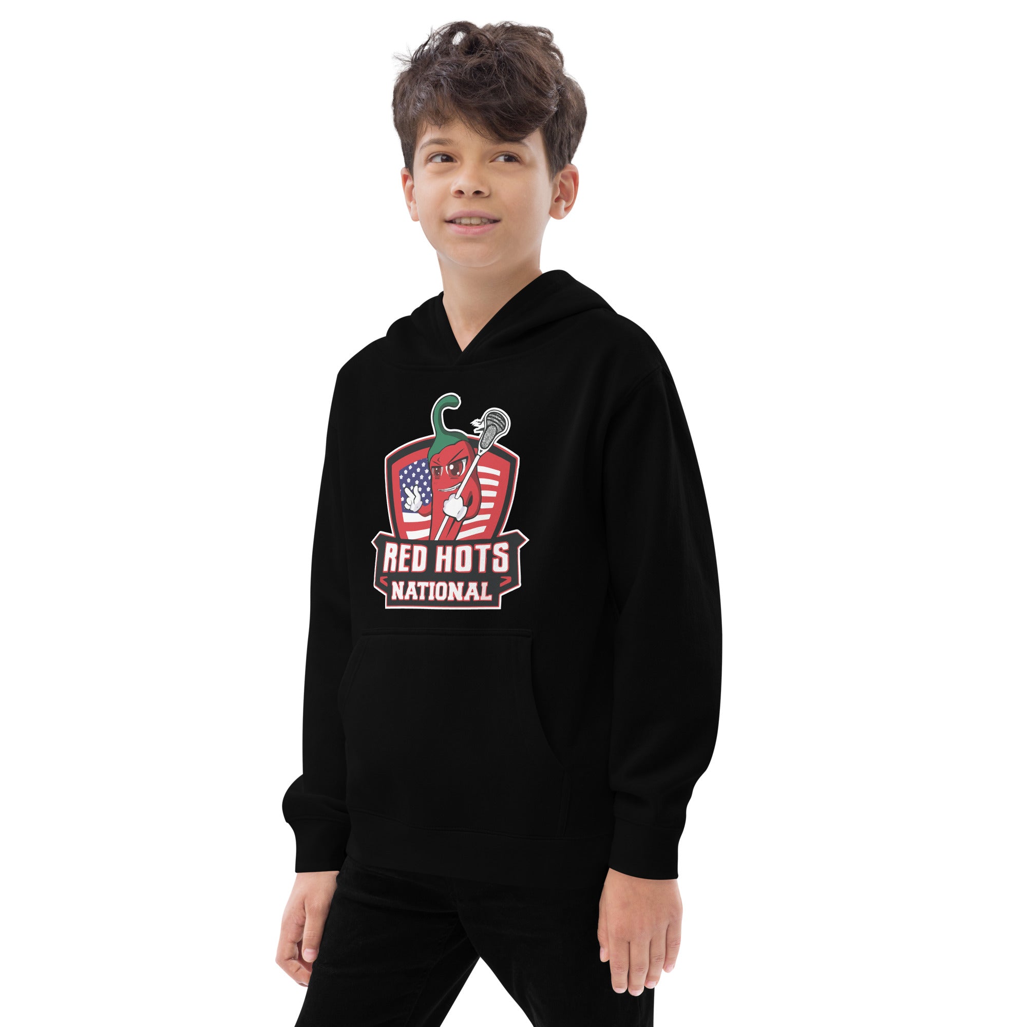 Red Hots Youth Fleece Hoodie
