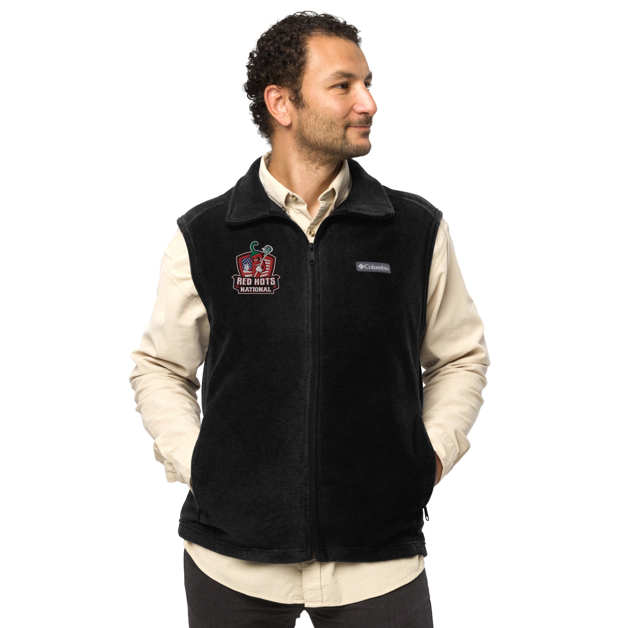 Red Hots Men’s Columbia fleece vest