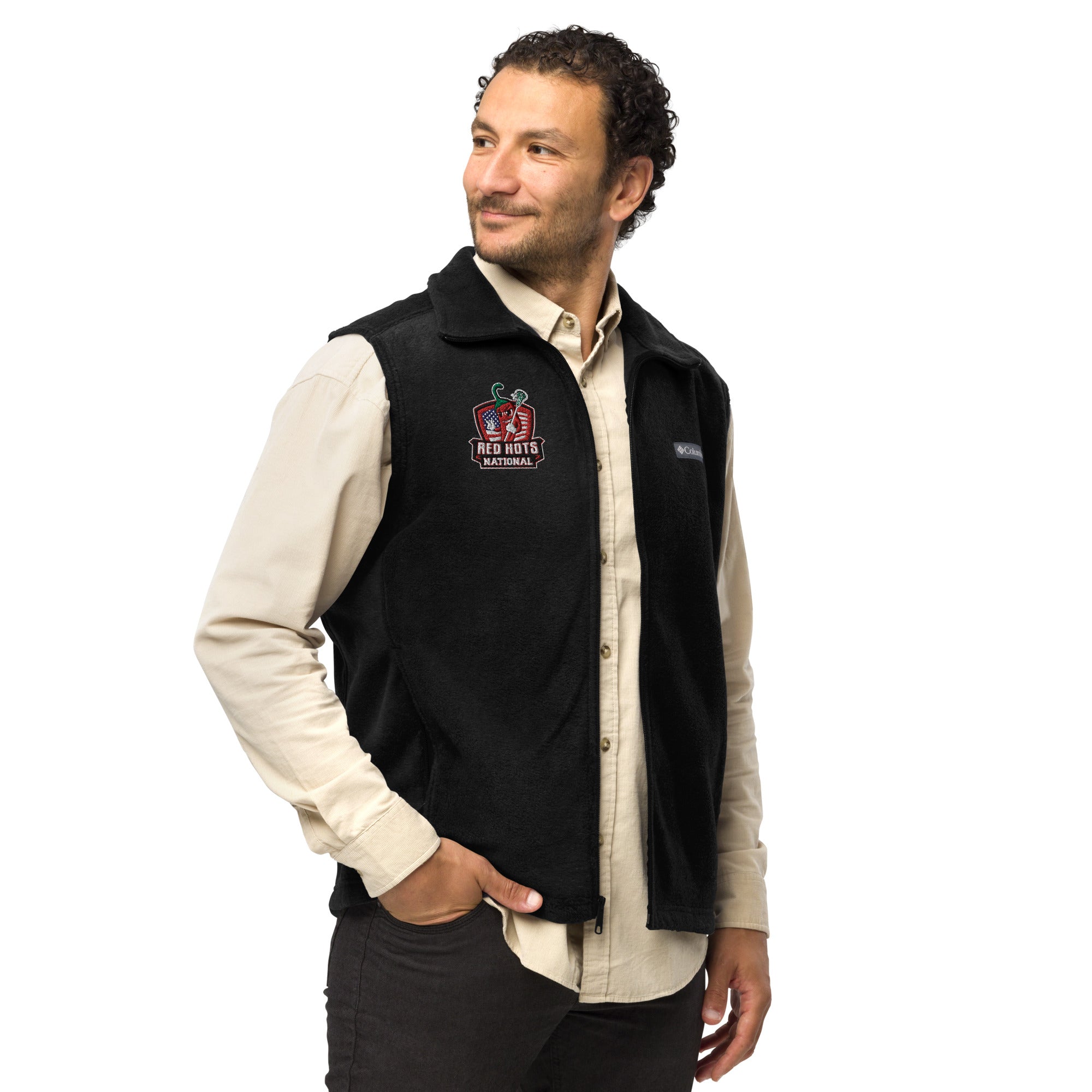 Red Hots Men’s Columbia fleece vest