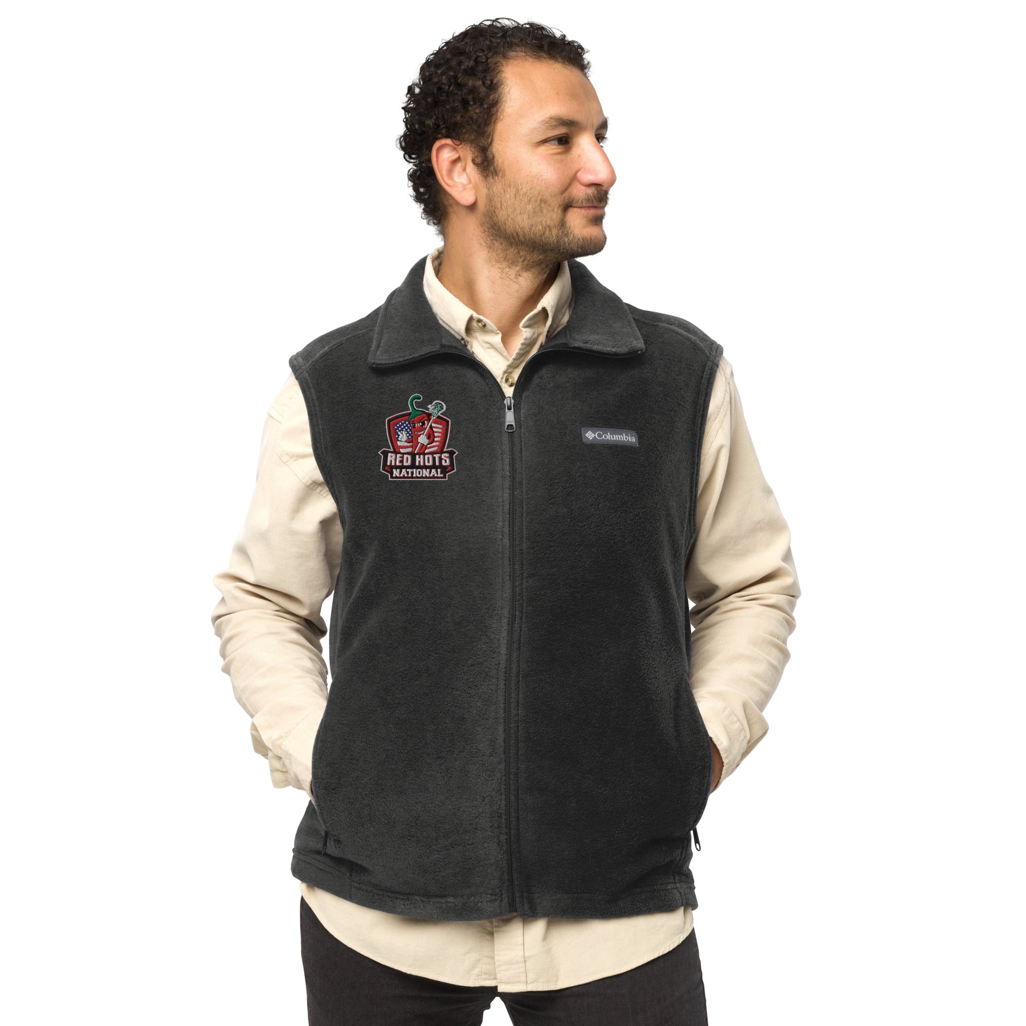 Red Hots Men’s Columbia fleece vest