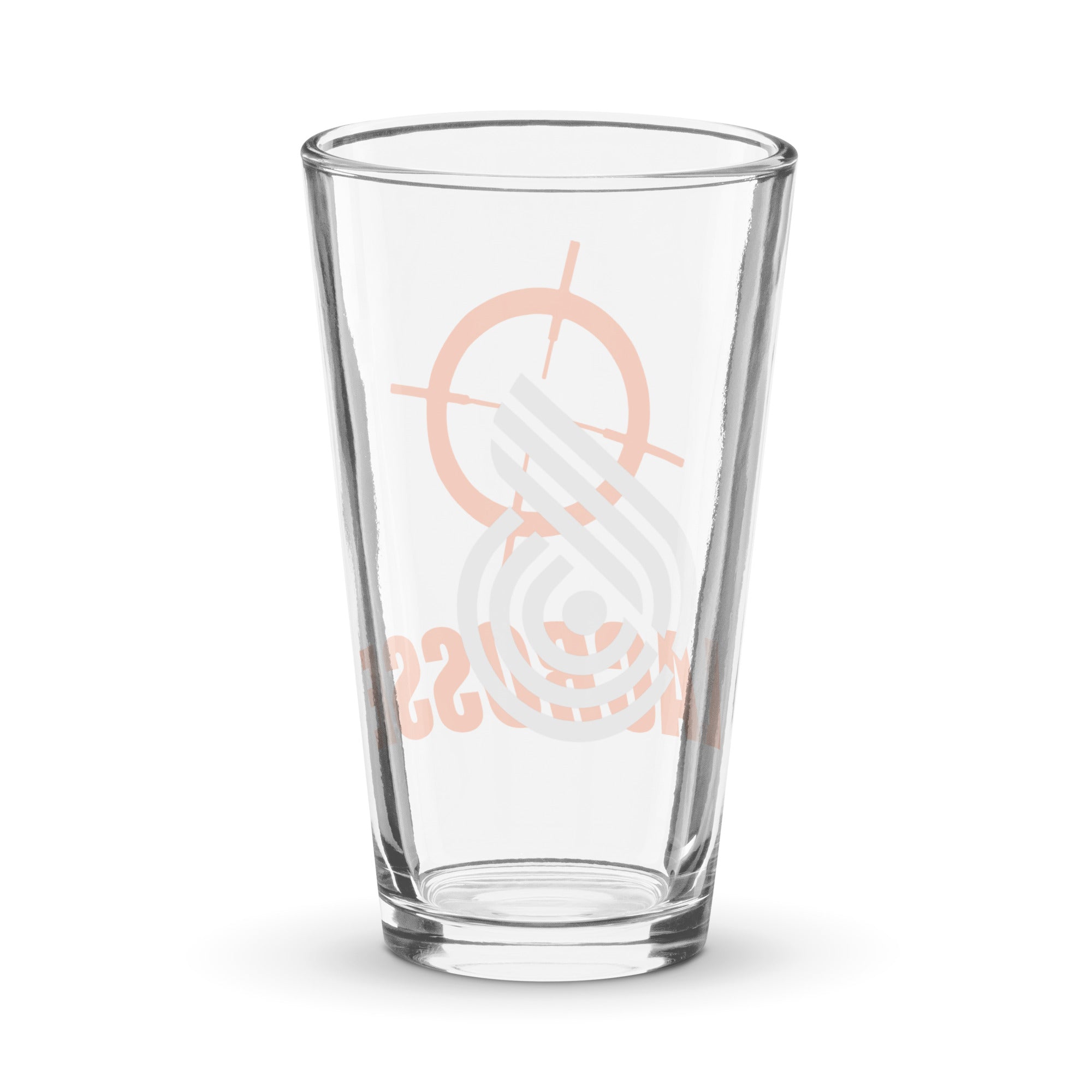 Snipers Shaker pint glass