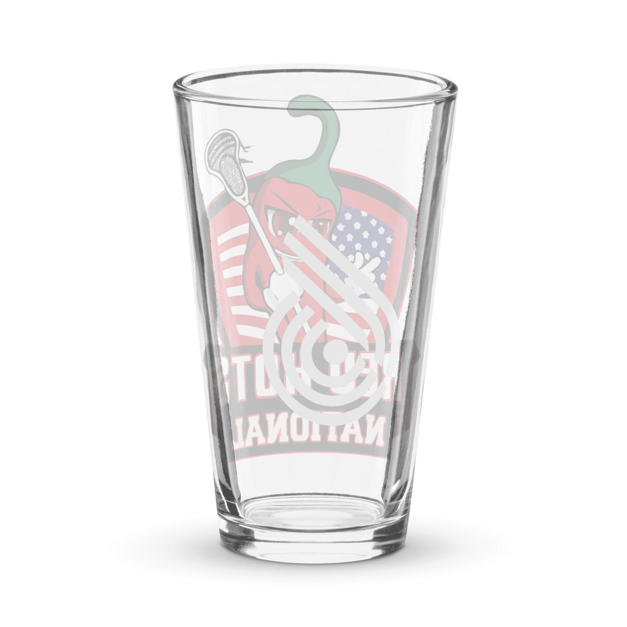 Red Hots Shaker pint glass
