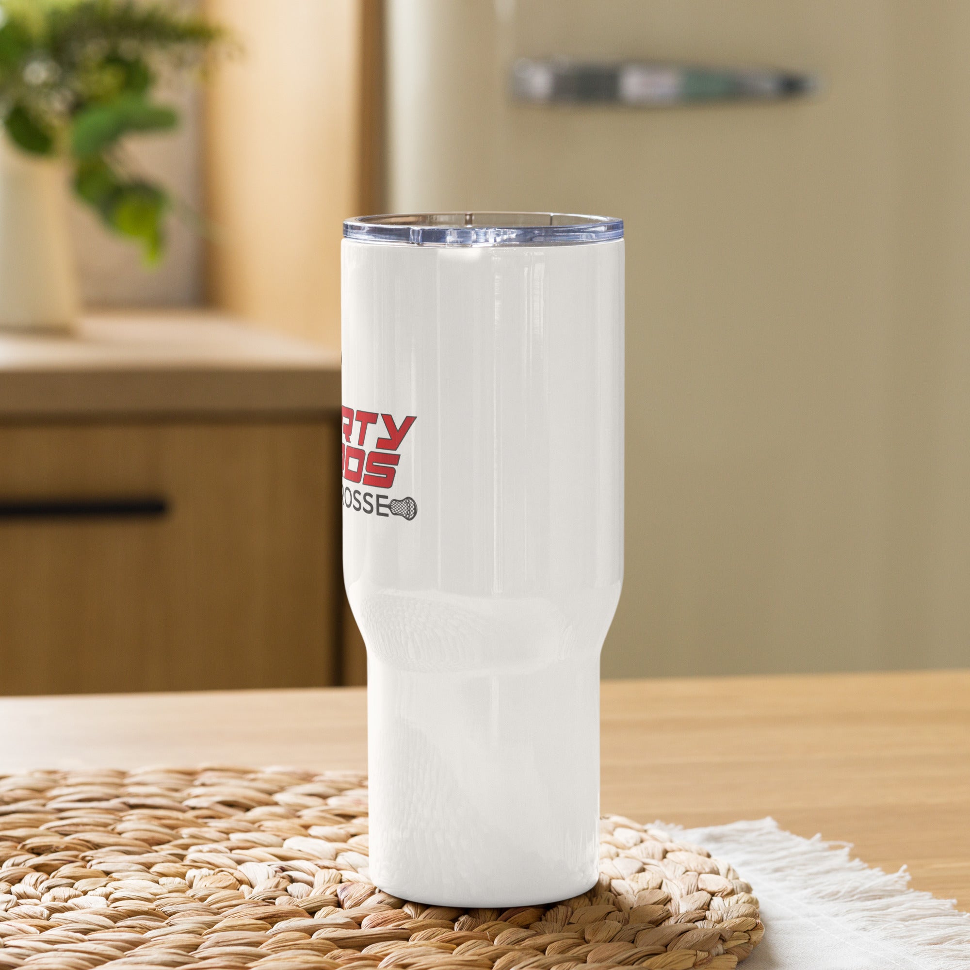 Dirty Birds Travel mug with a handle