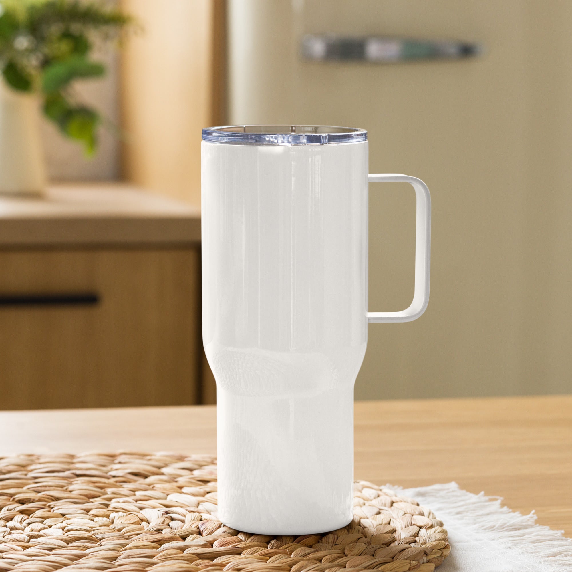 Dirty Birds Travel mug with a handle