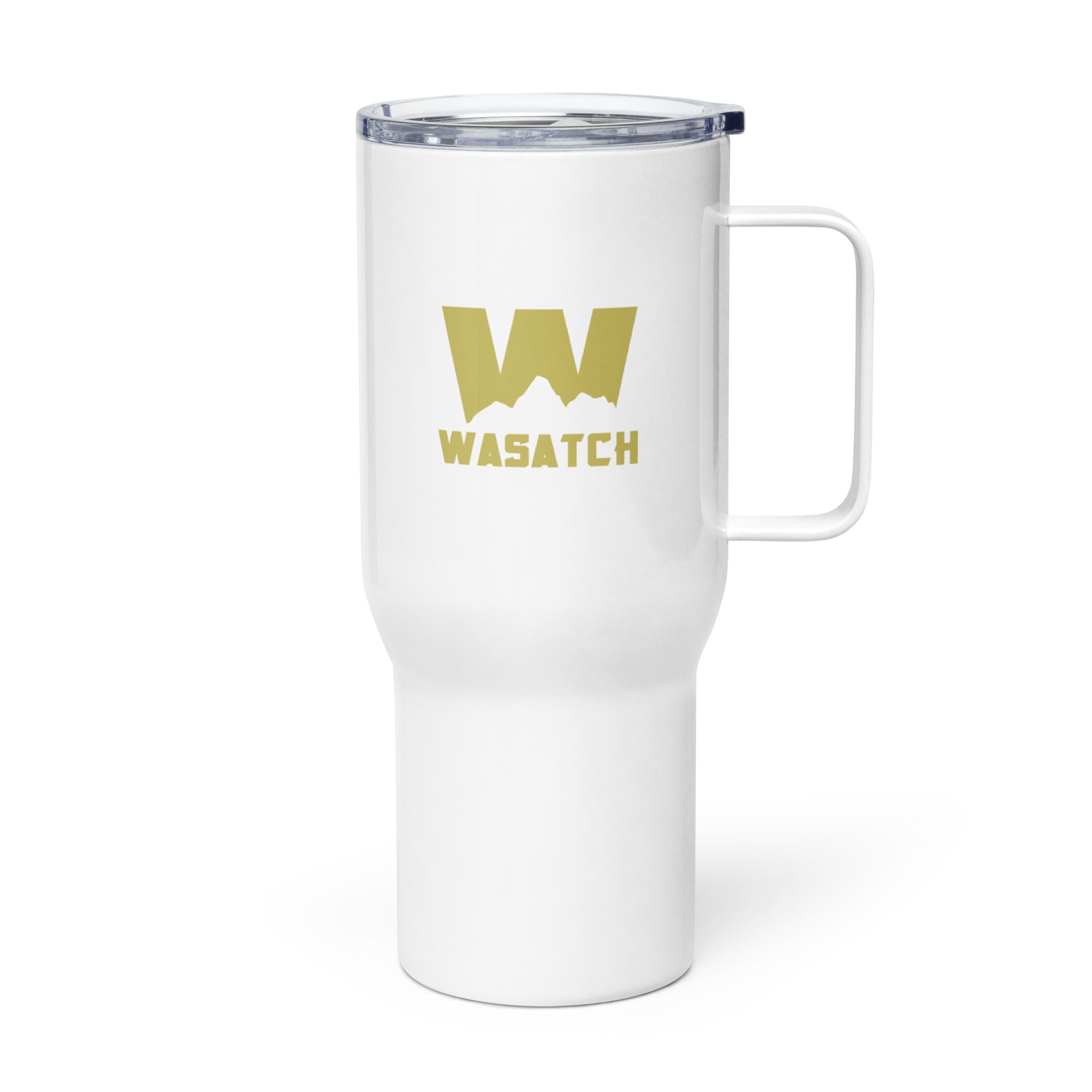 Wasatch Travel mug with a handle