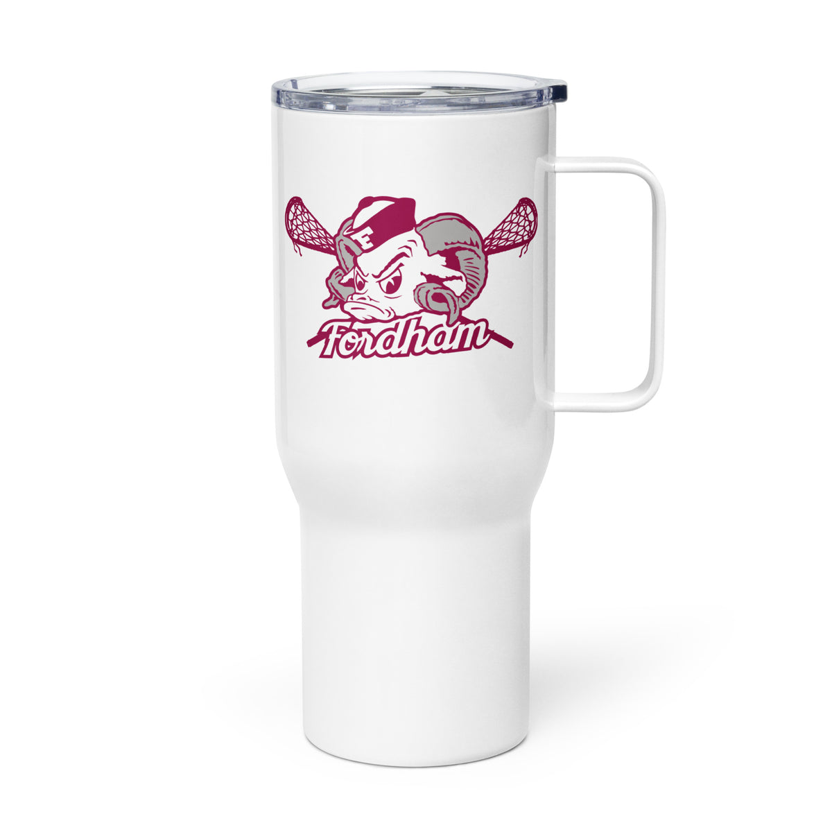 Fordham Travel mug with a handle Powell Lacrosse