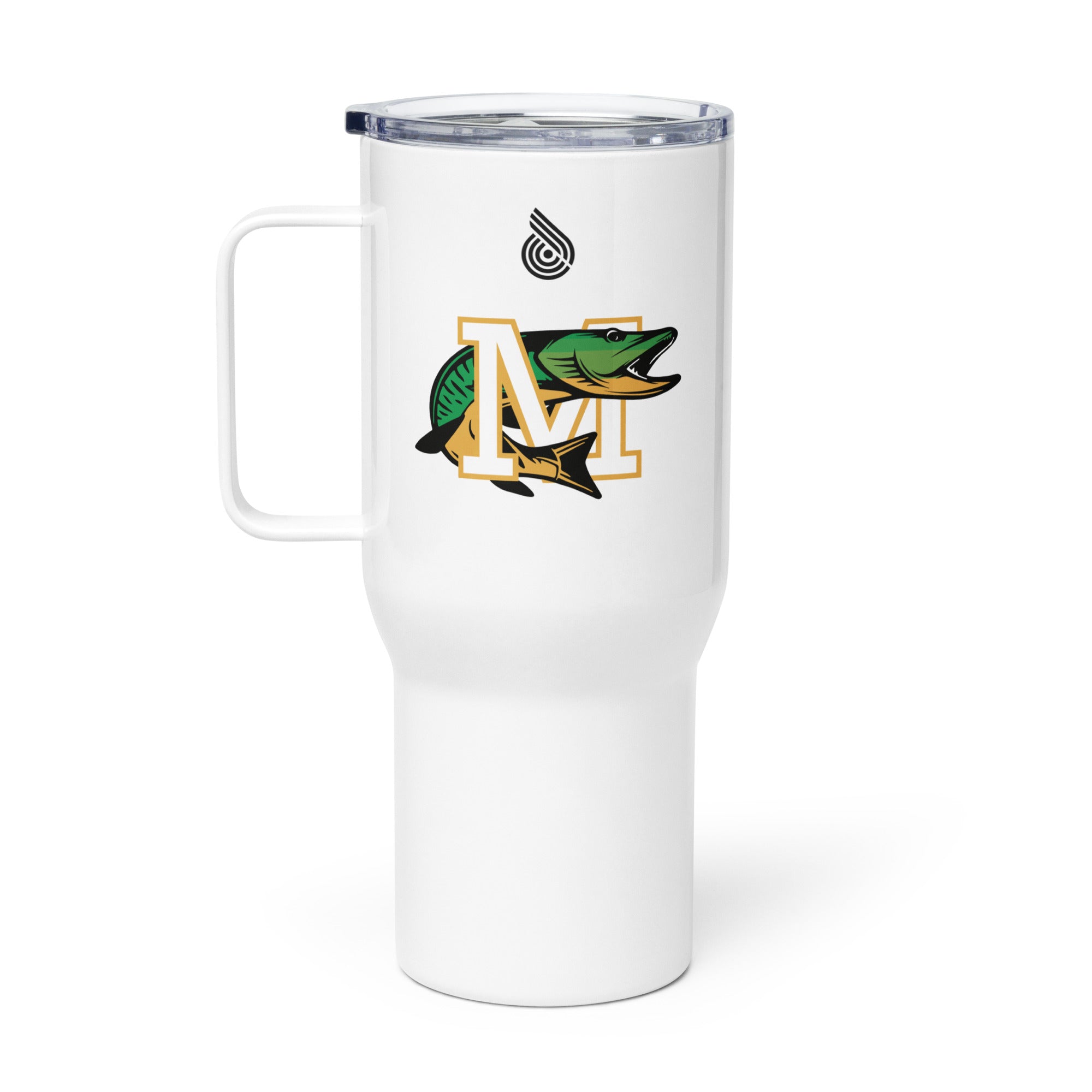 Muskies Travel mug with a handle
