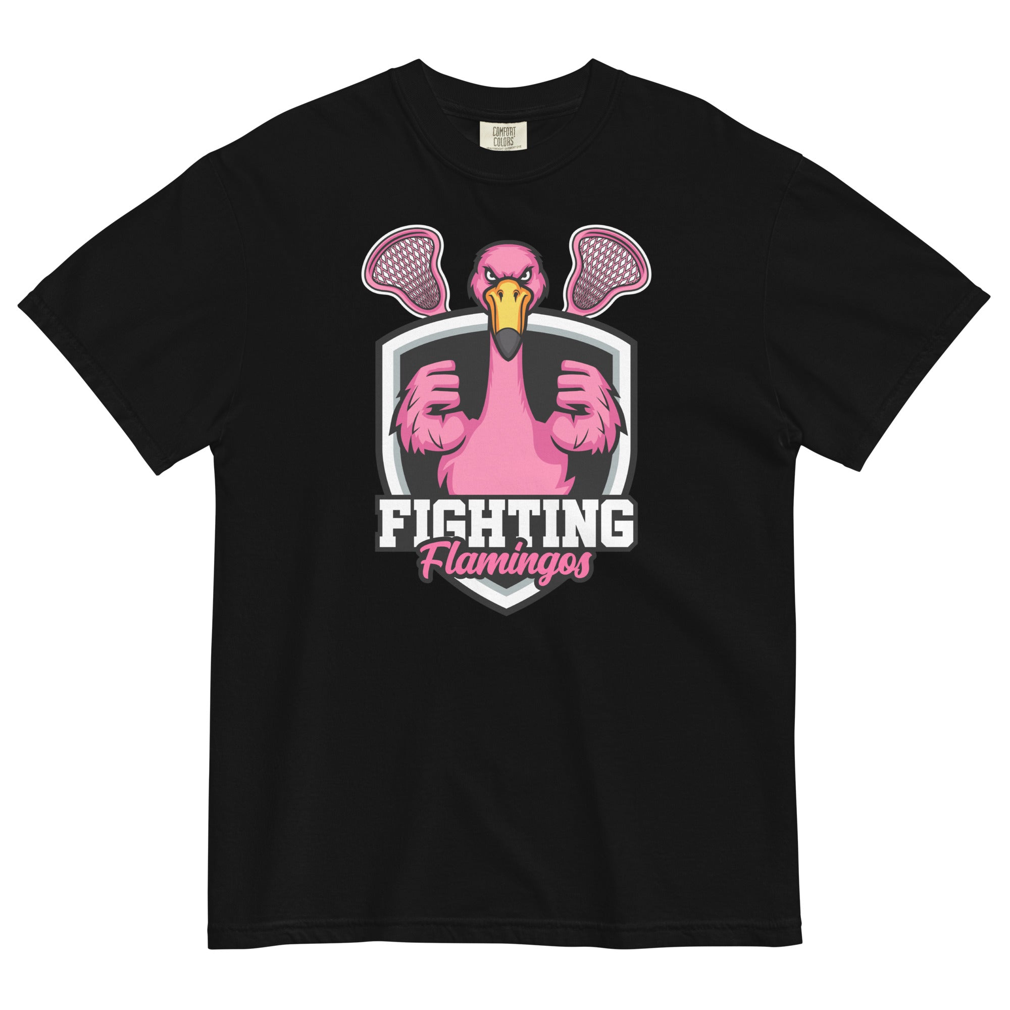 Flamingos Unisex Heavyweight t-shirt