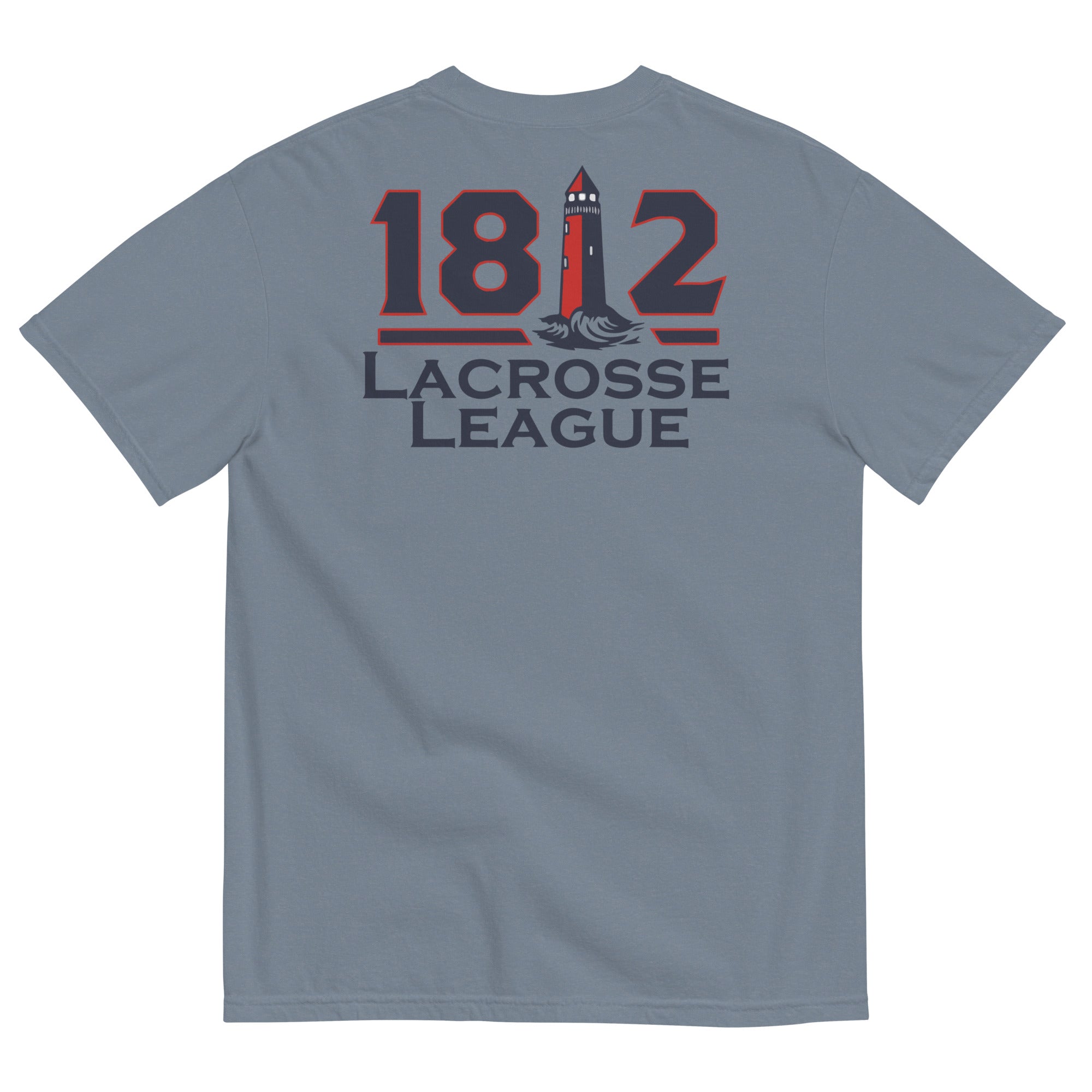 1812 Unisex Dual Print Heavyweight T-shirt