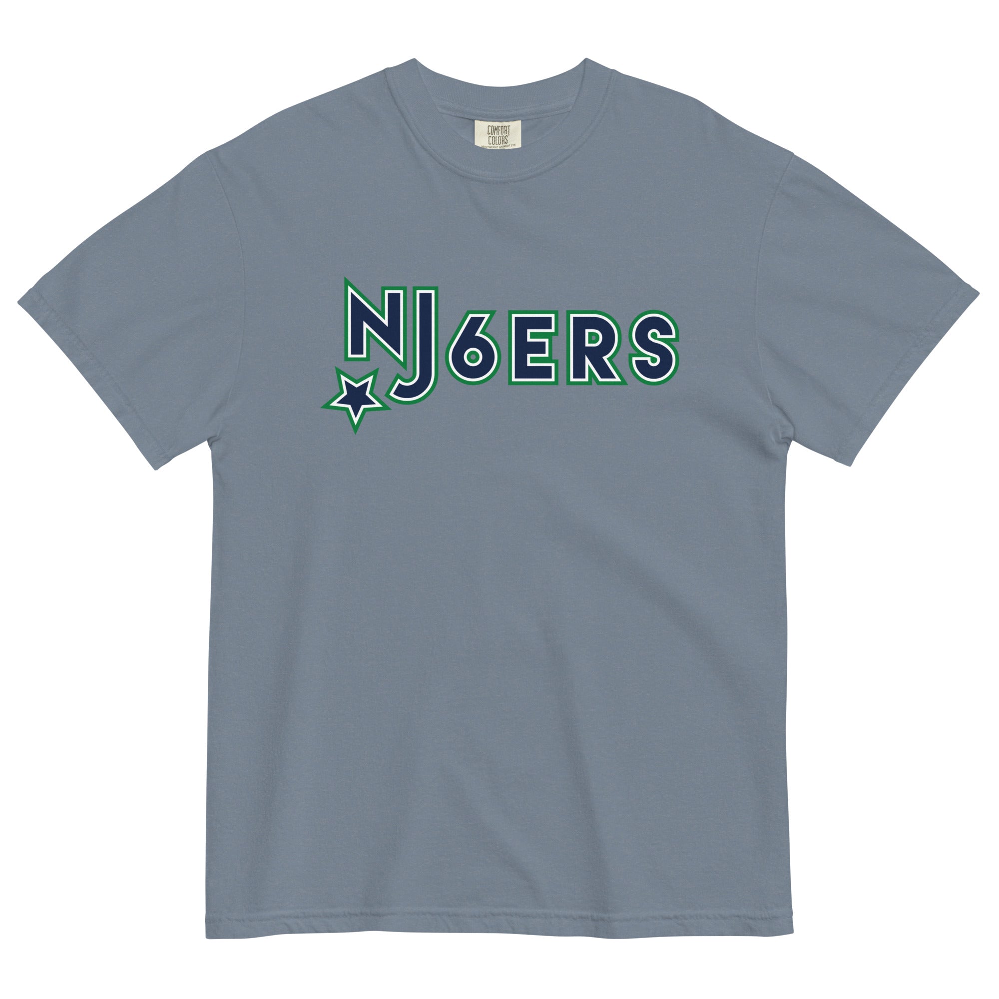 Sixers Unisex garment-dyed t-shirt