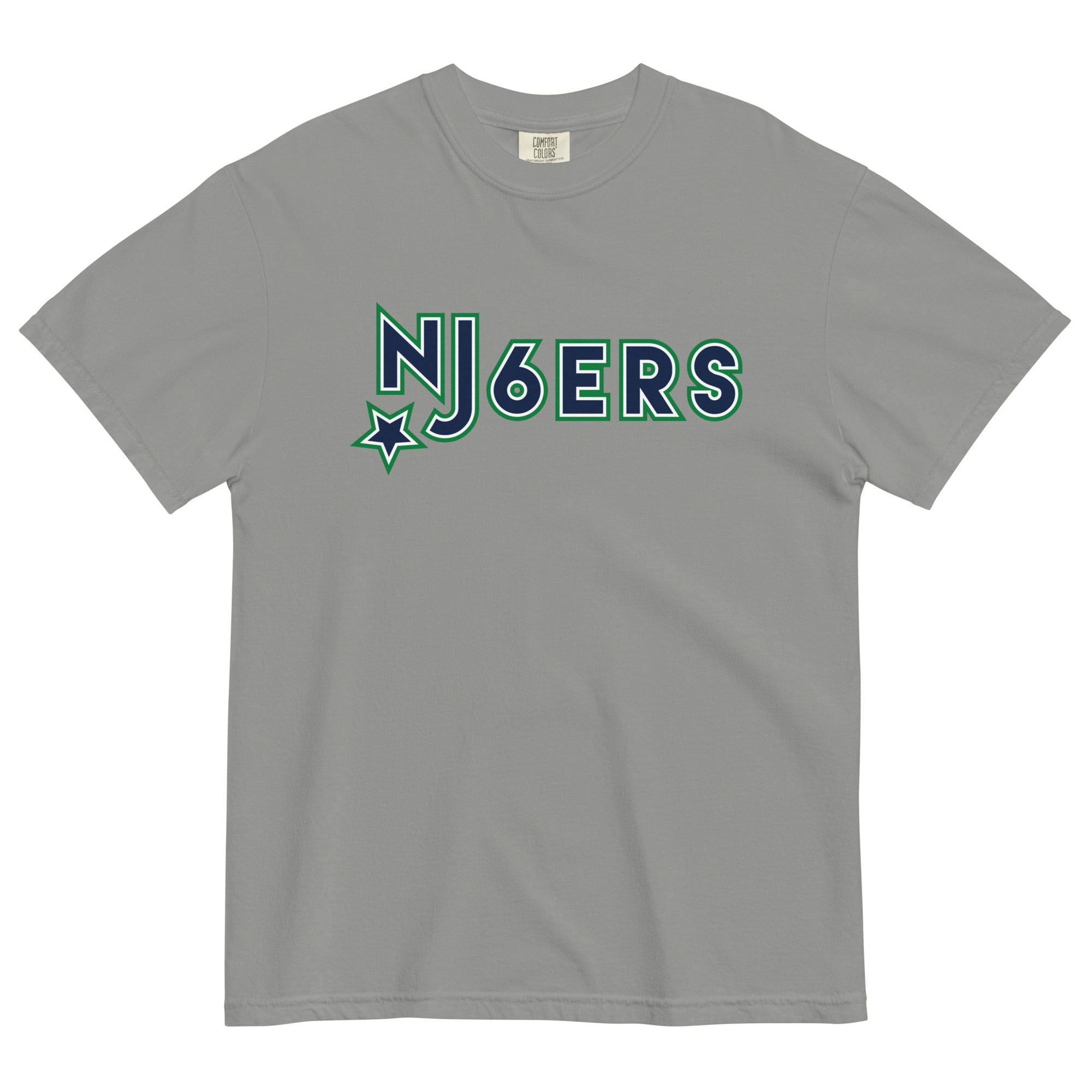 Sixers Unisex garment-dyed t-shirt