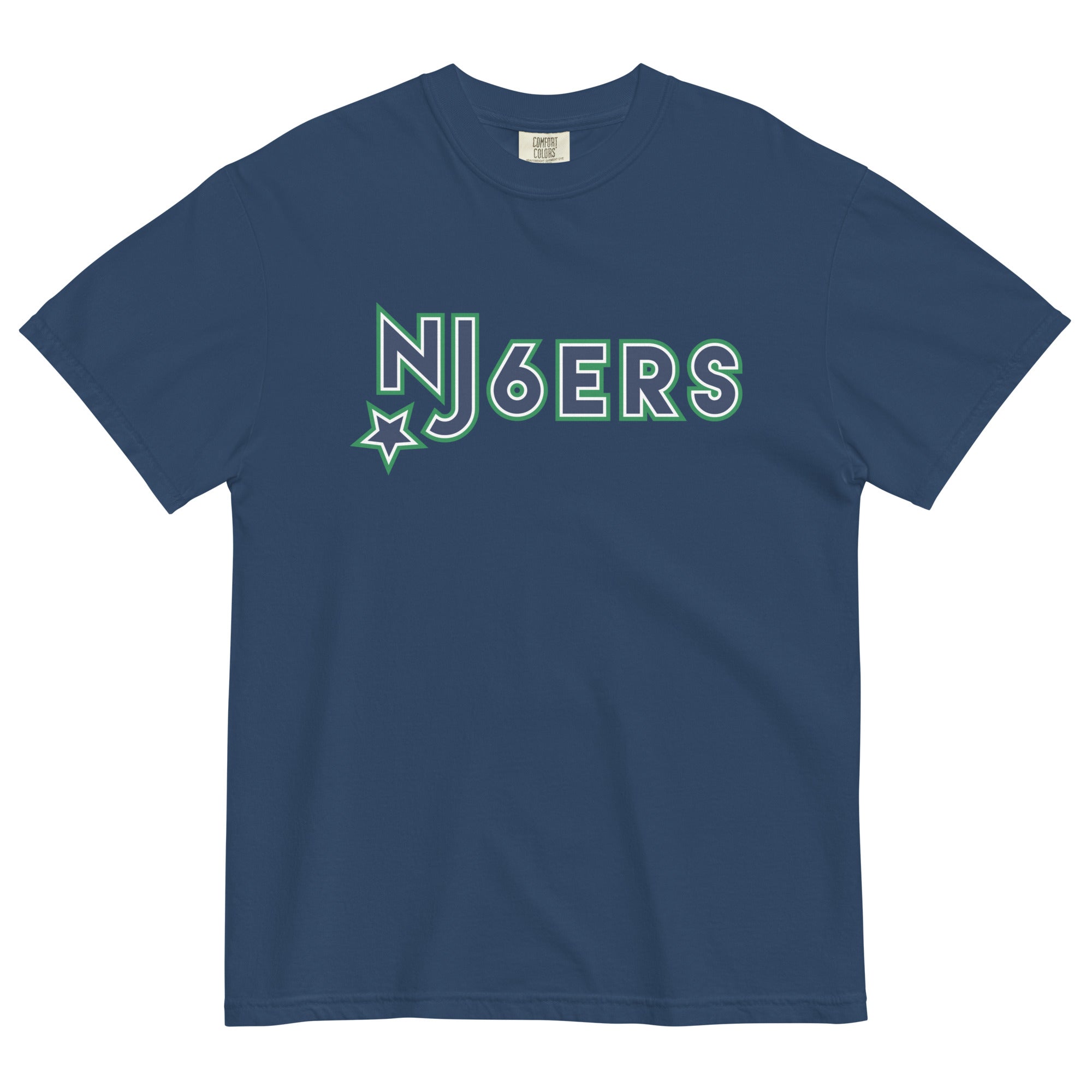 Sixers Unisex garment-dyed t-shirt