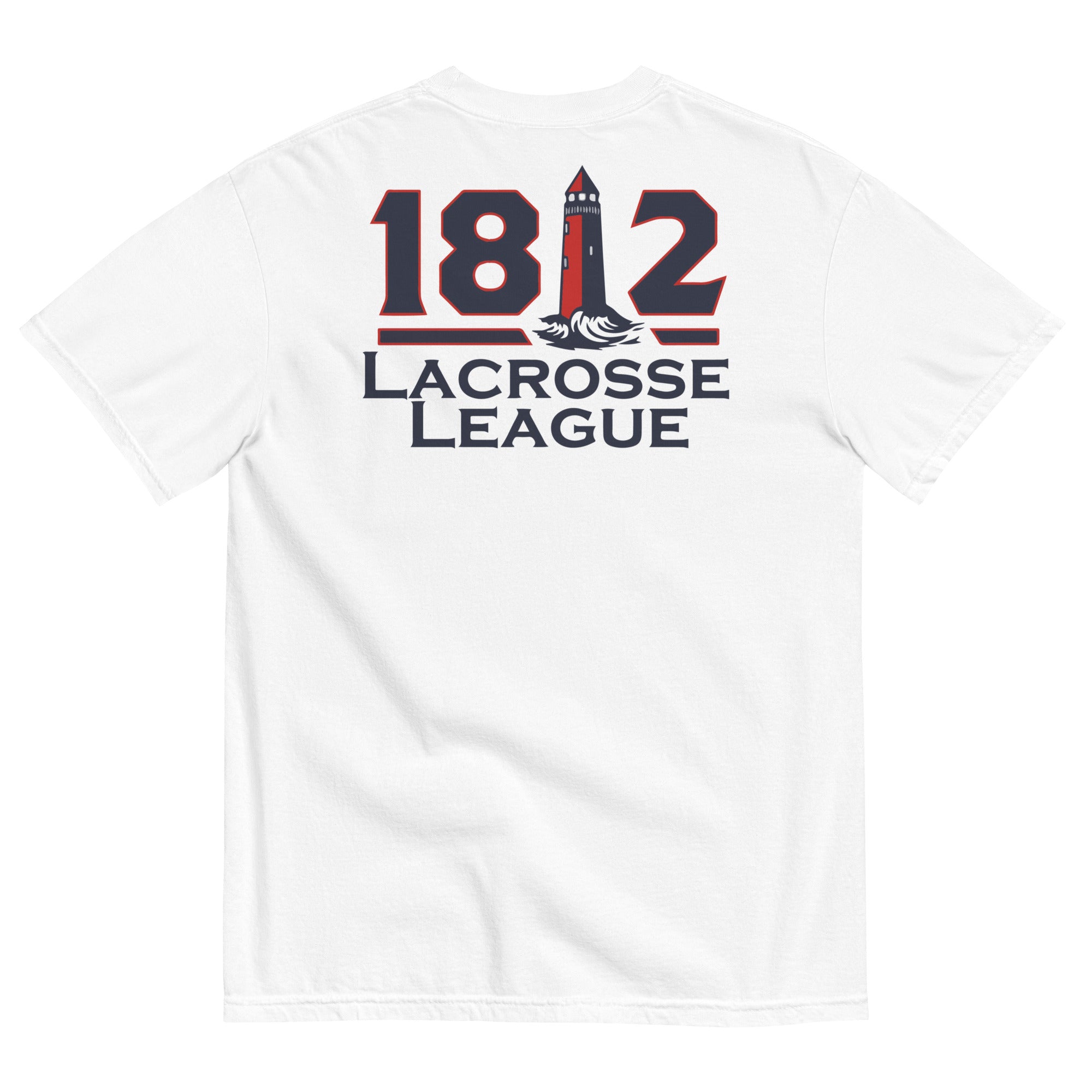 1812 Unisex Dual Print Heavyweight T-shirt