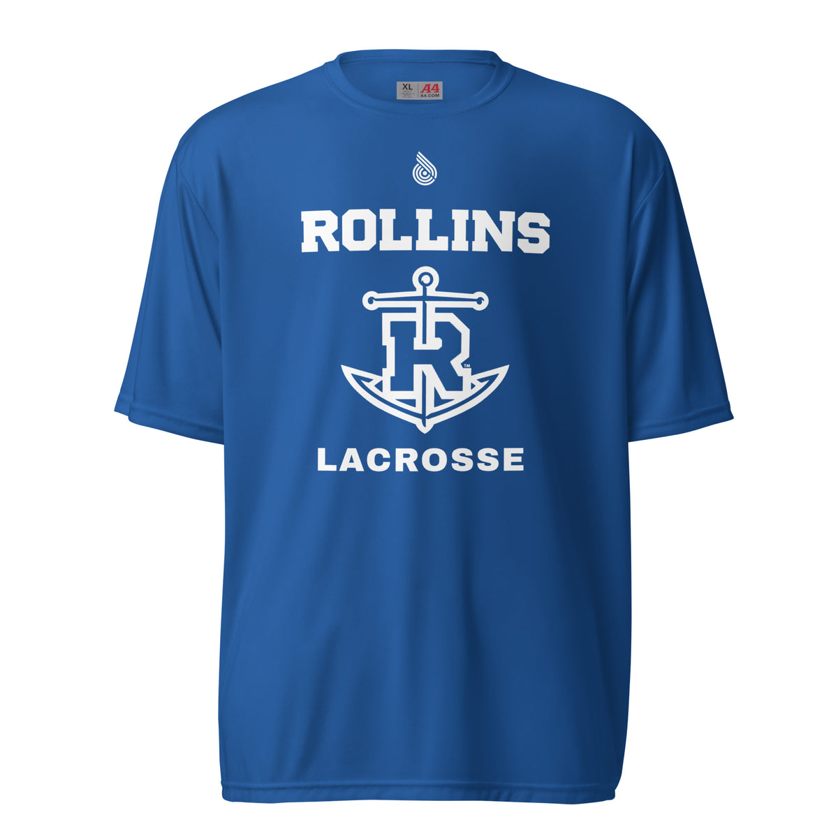 Rollins Unisex Performance Tshirt Powell Lacrosse