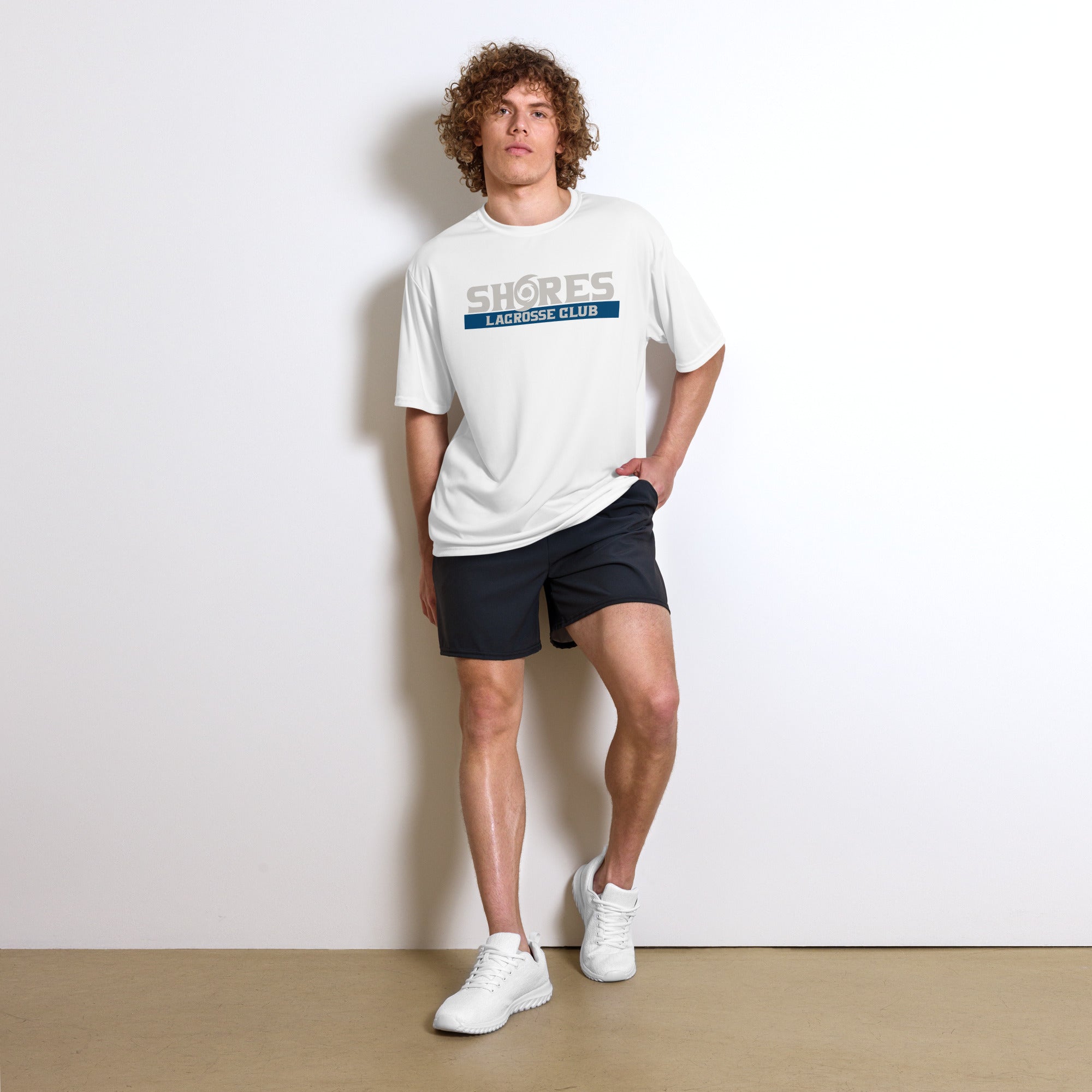 Shores LC Unisex performance crew neck t-shirt