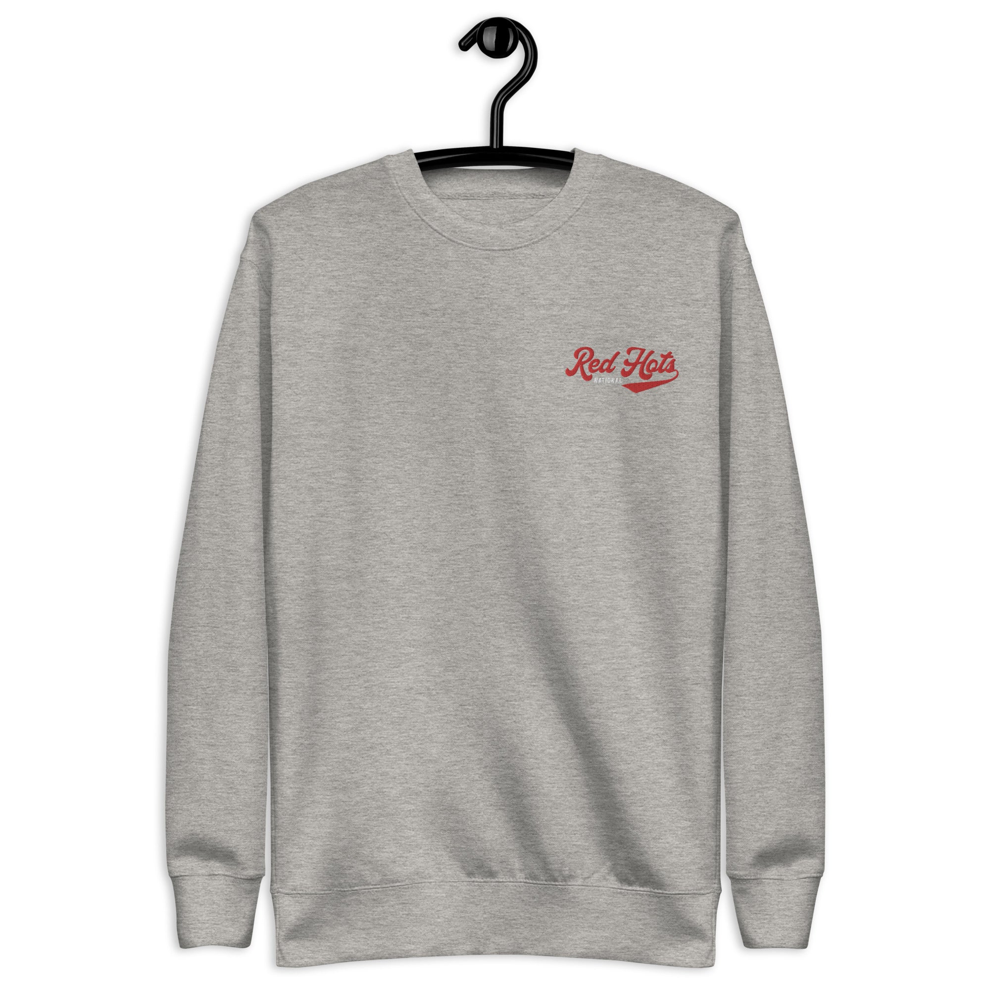 Red Hots Embroidered Crewneck Sweatshirt