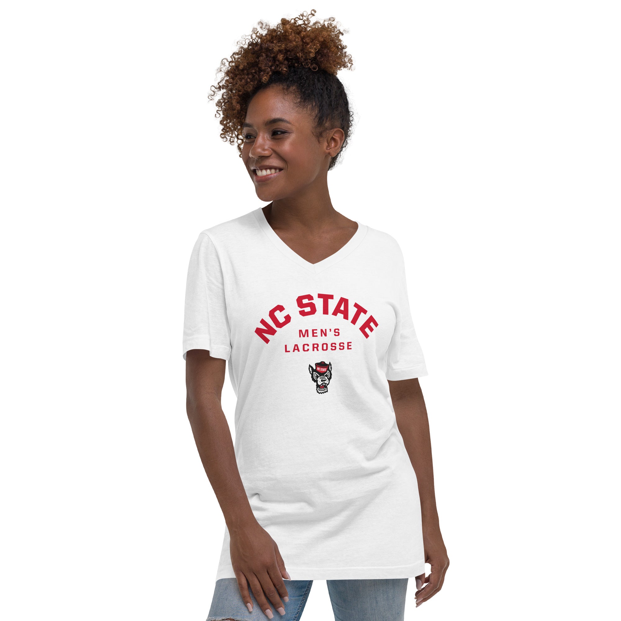 NC State Unisex V-Neck T-Shirt