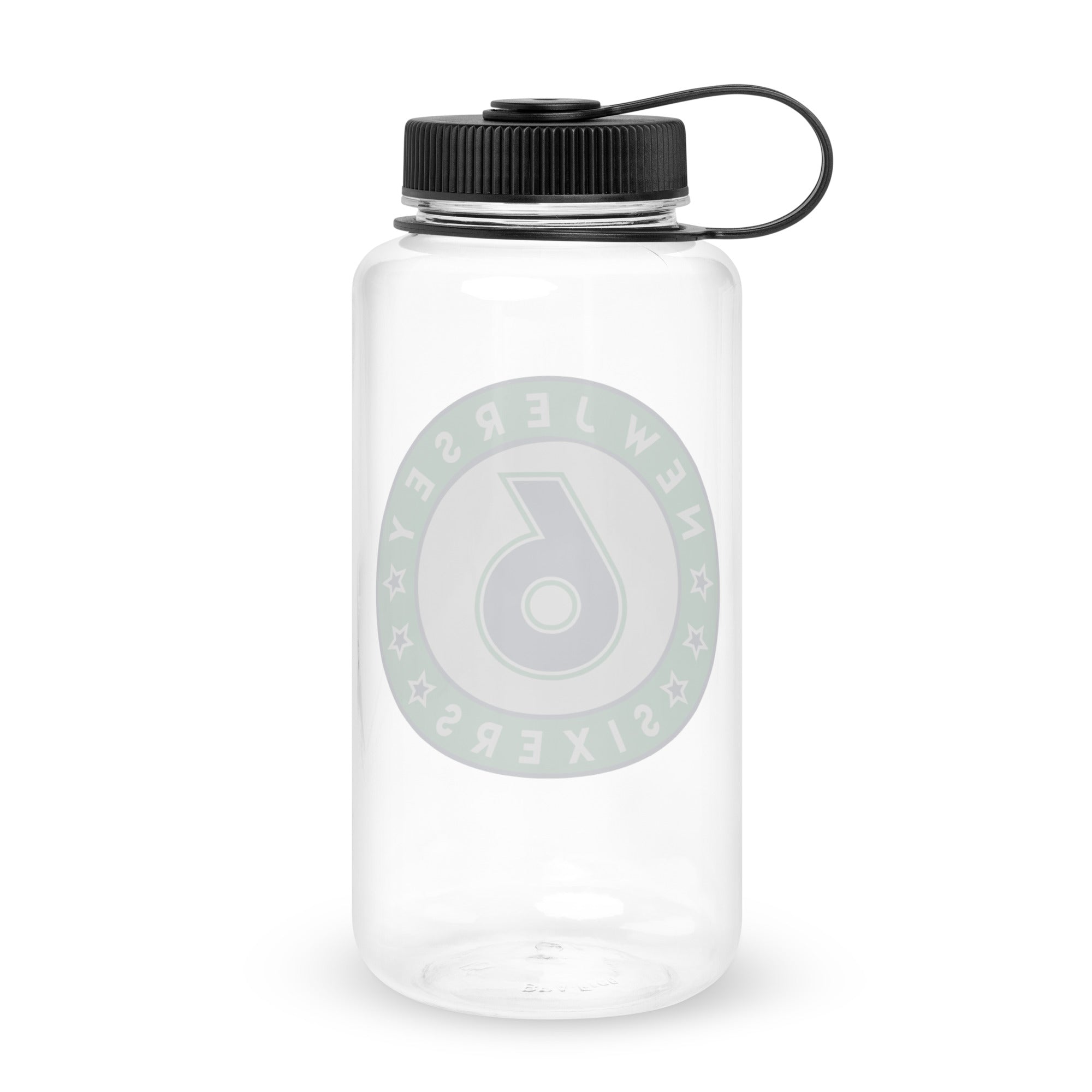 Sixers plastic water bottle