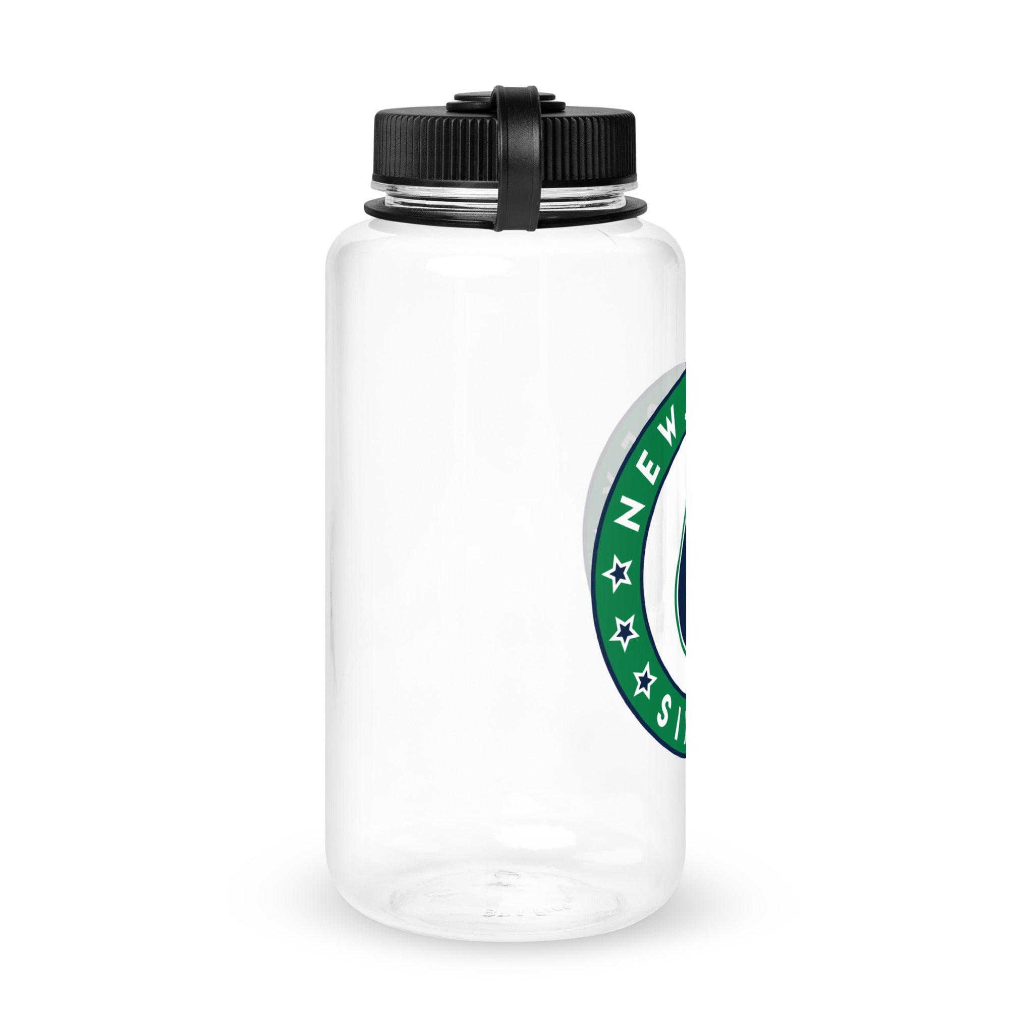Sixers plastic water bottle