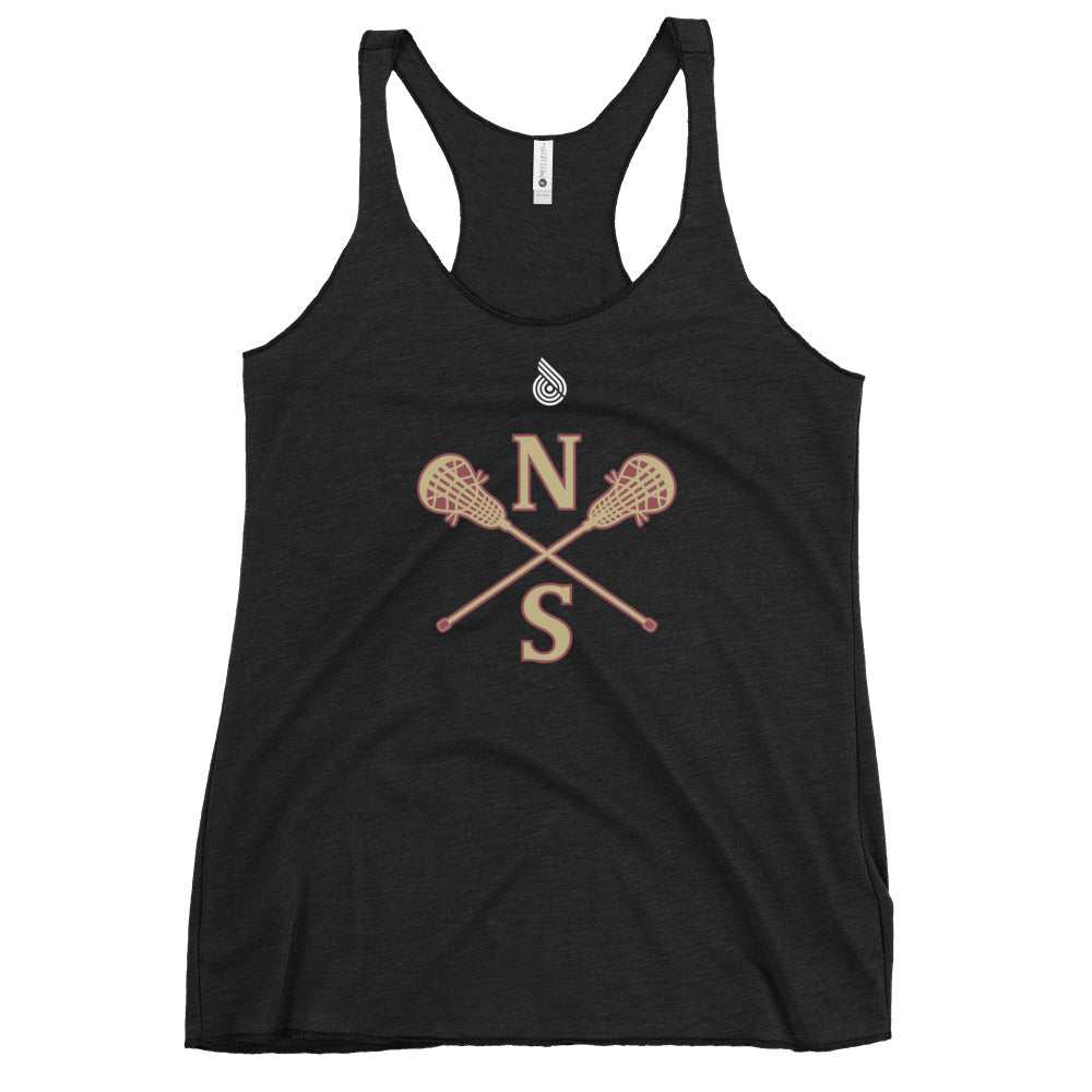 N-S Women's Racerback Tank (Girls Logo)