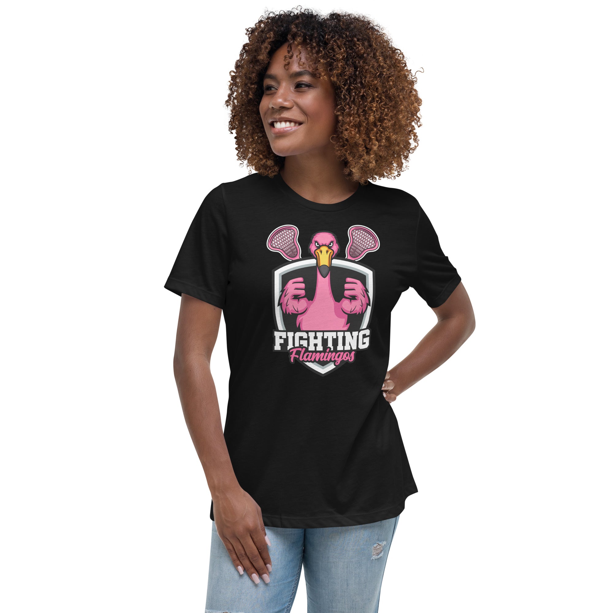 Flamingos Women's Relaxed T-Shirt