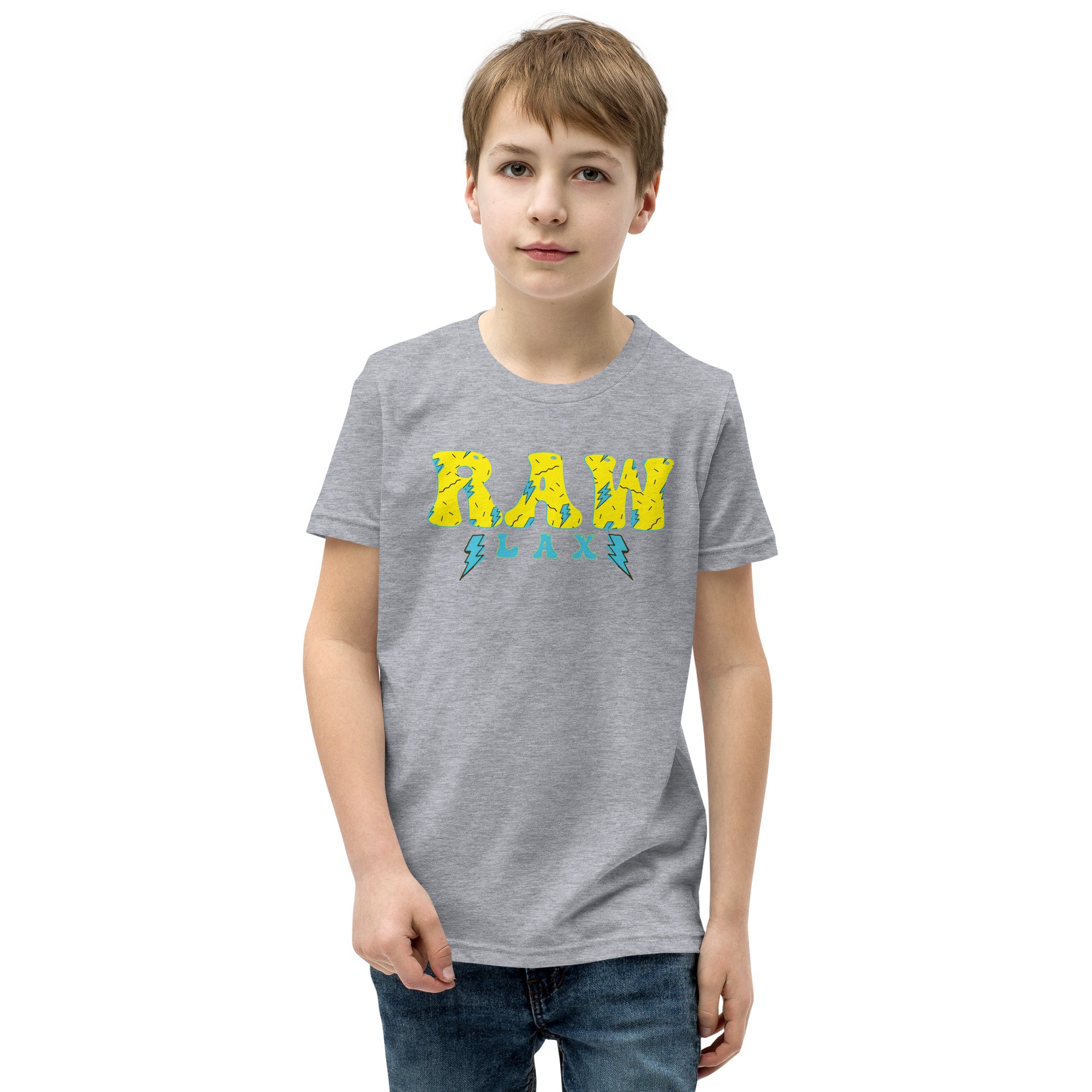 Raw Lax Youth Short Sleeve T-Shirt