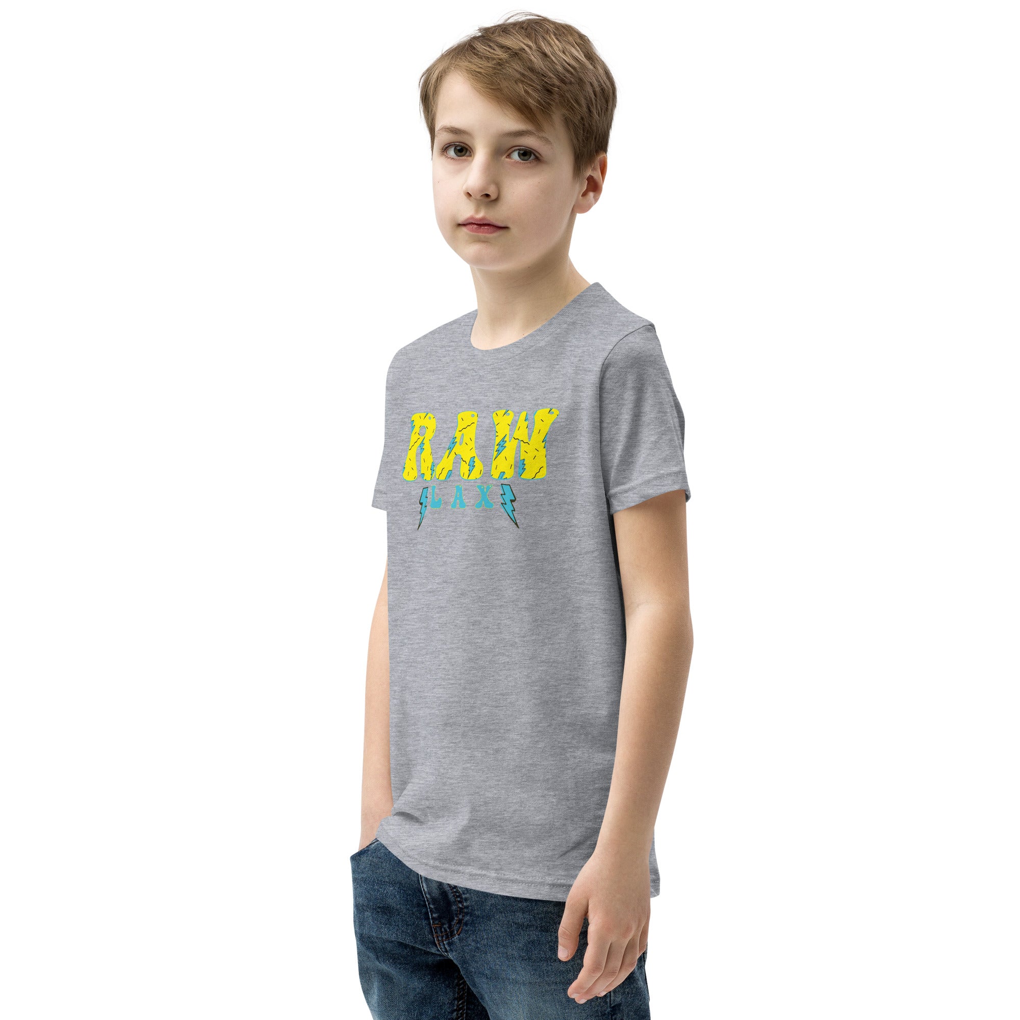 Raw Lax Youth Short Sleeve T-Shirt