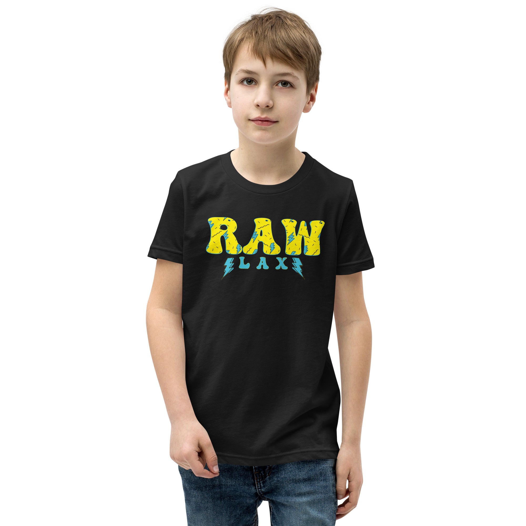 Raw Lax Youth Short Sleeve T-Shirt