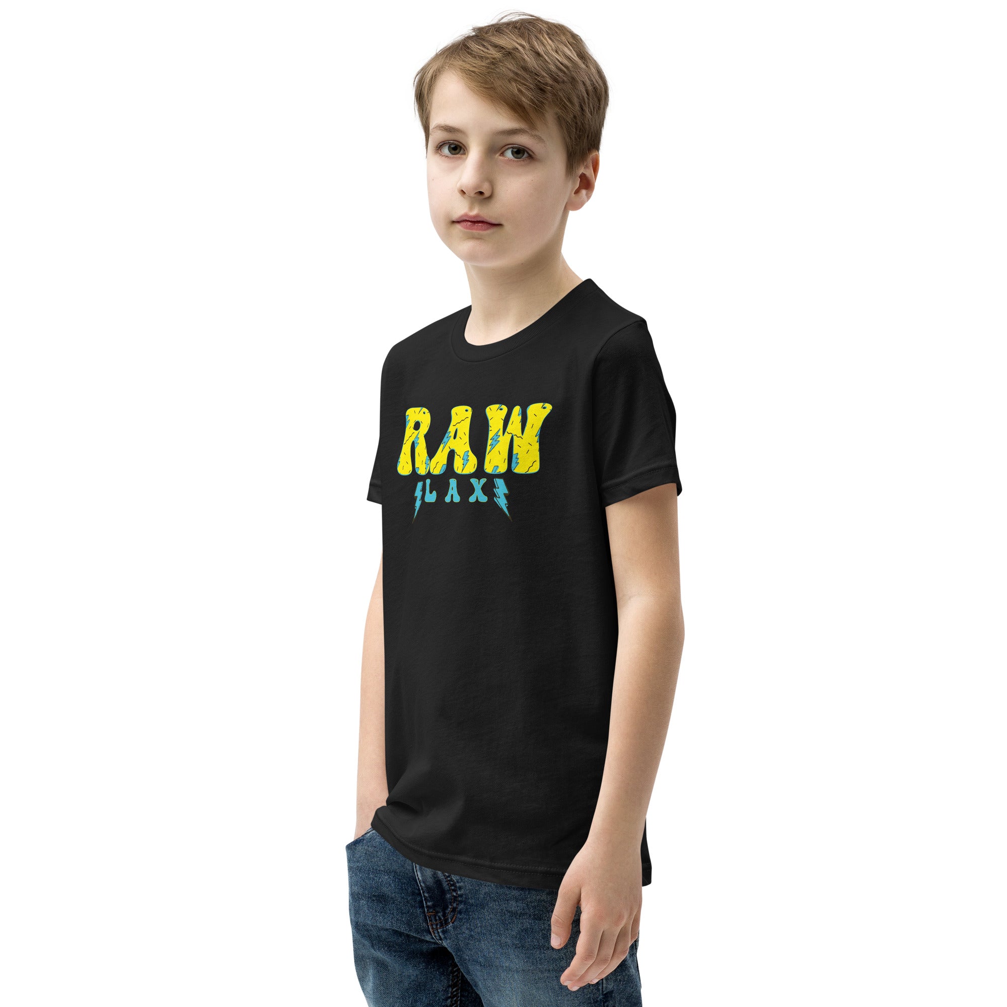Raw Lax Youth Short Sleeve T-Shirt