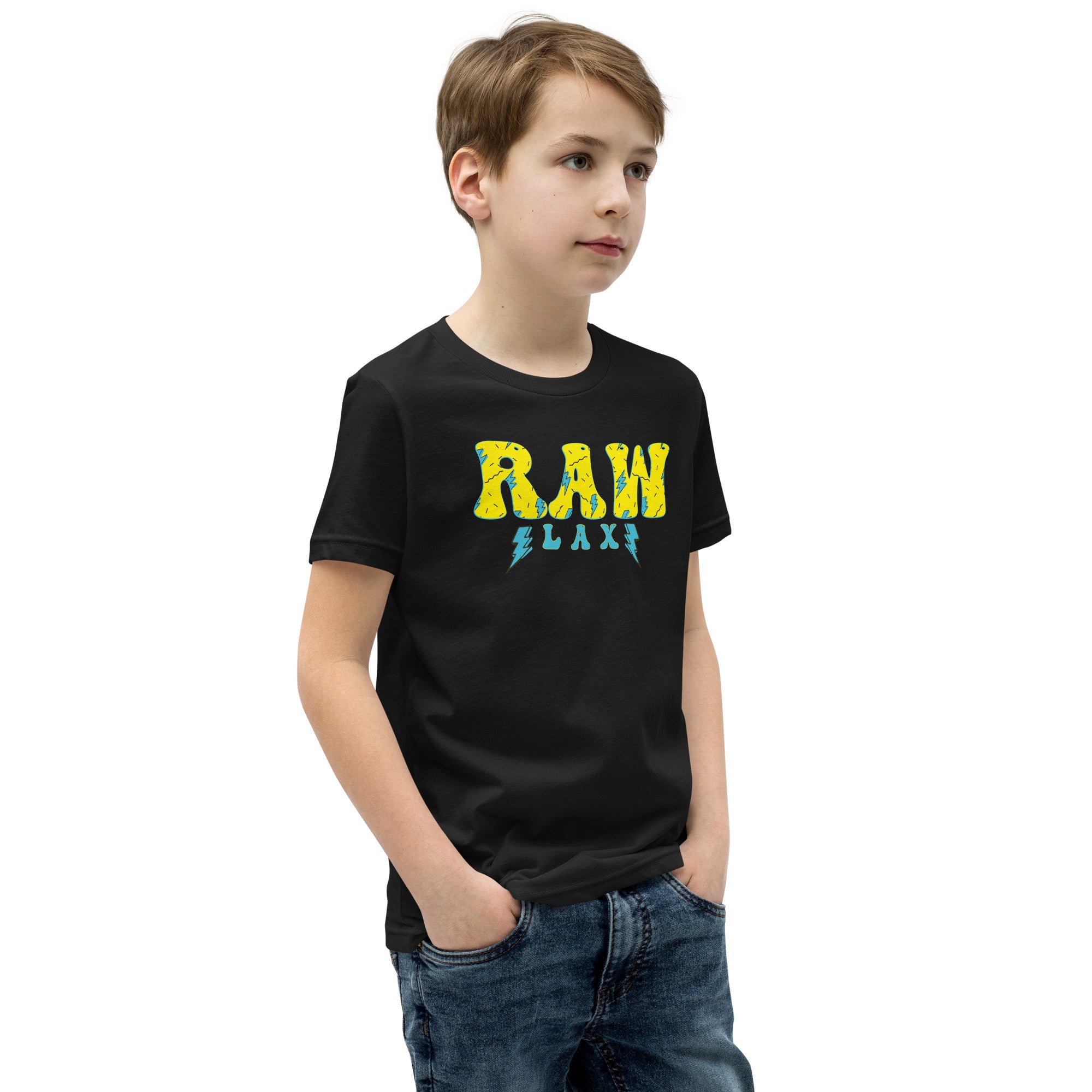 Raw Lax Youth Short Sleeve T-Shirt