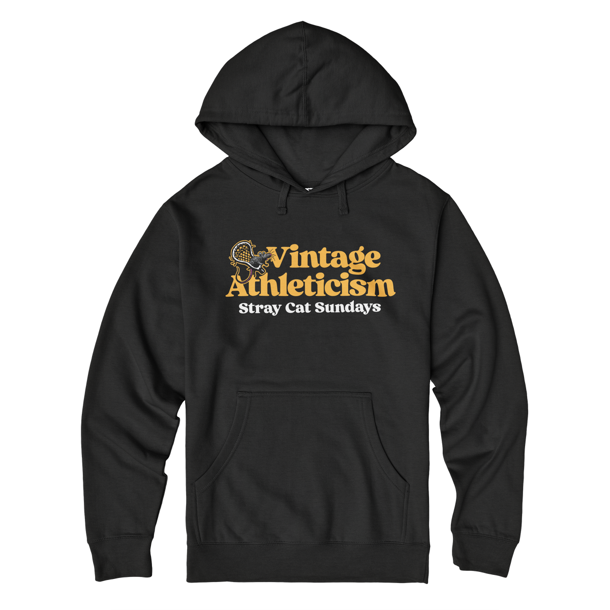 Vintage Athleticism Hooded Sweatshirt