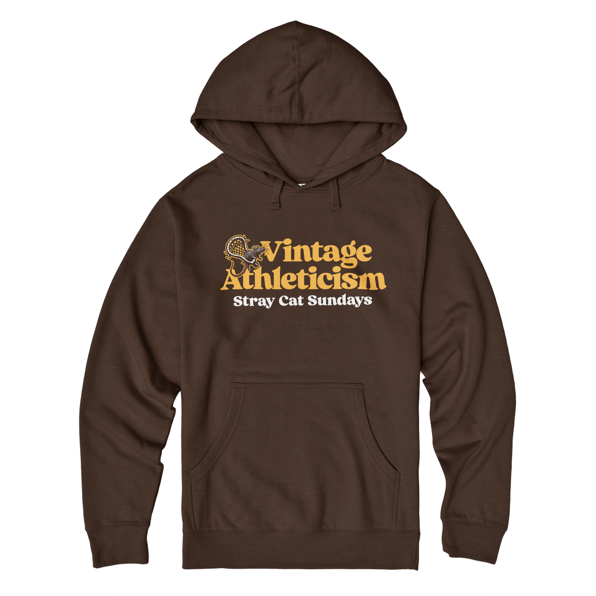 Vintage Athleticism Hooded Sweatshirt