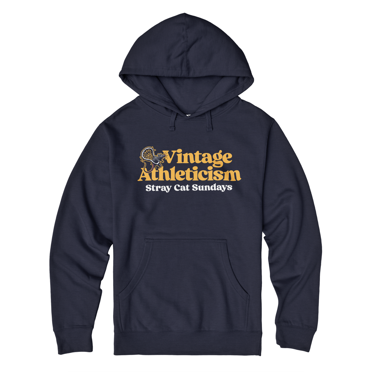 Vintage Athleticism Hooded Sweatshirt
