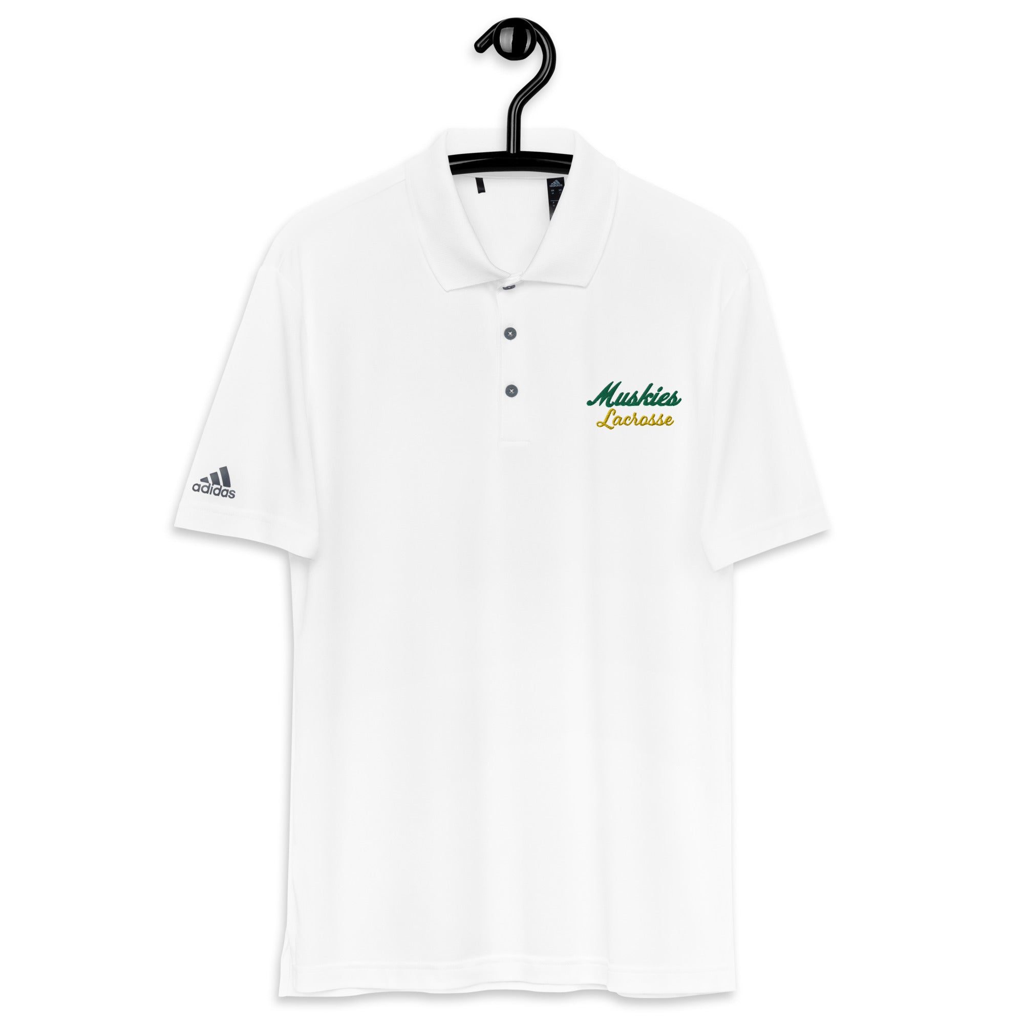 Muskies Adidas performance polo shirt
