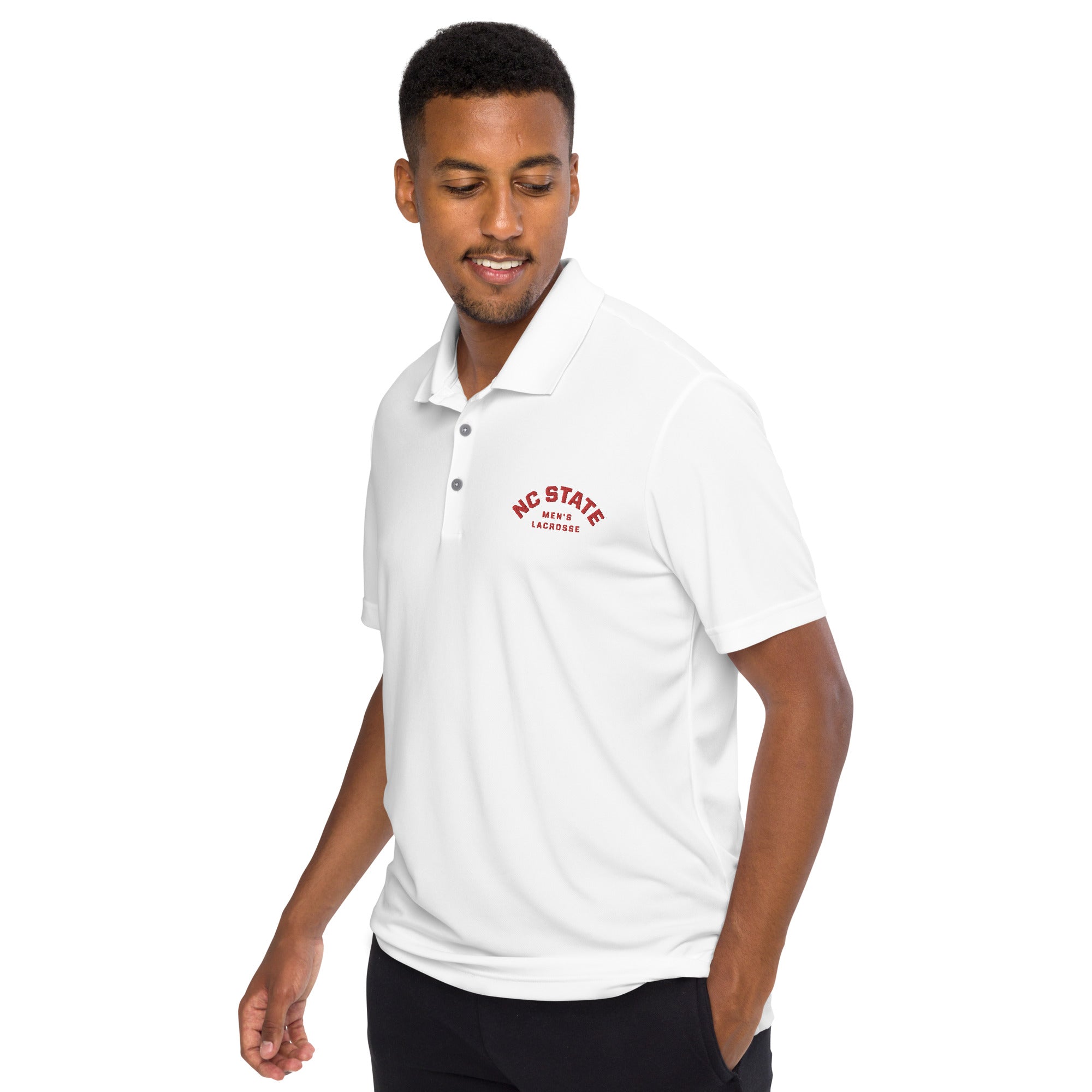 NC State Adidas Performance Polo