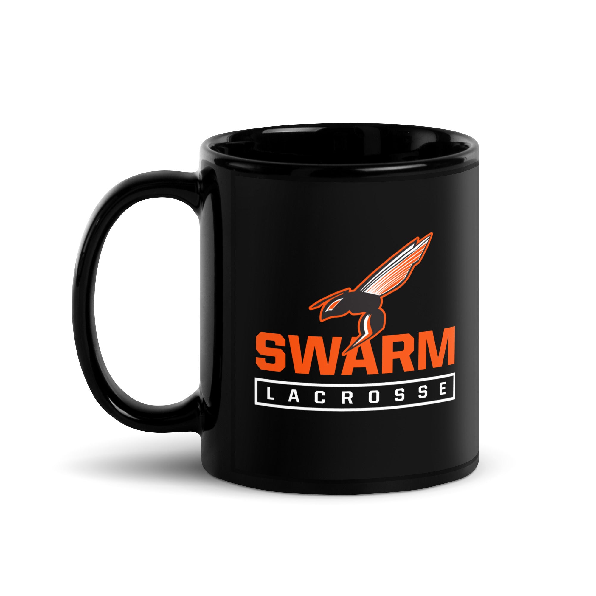 Swarm Black Glossy Mug
