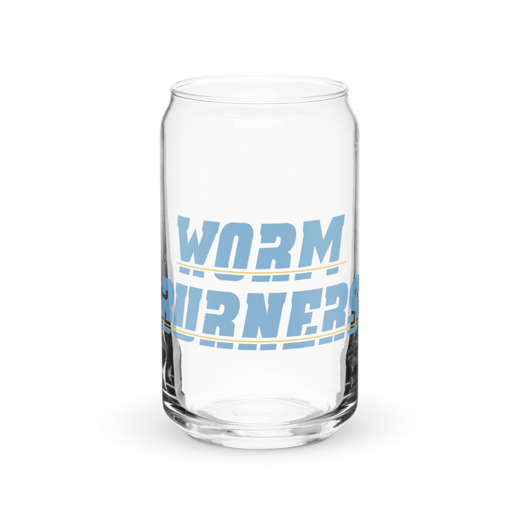 Worm Burners Can-shaped glass