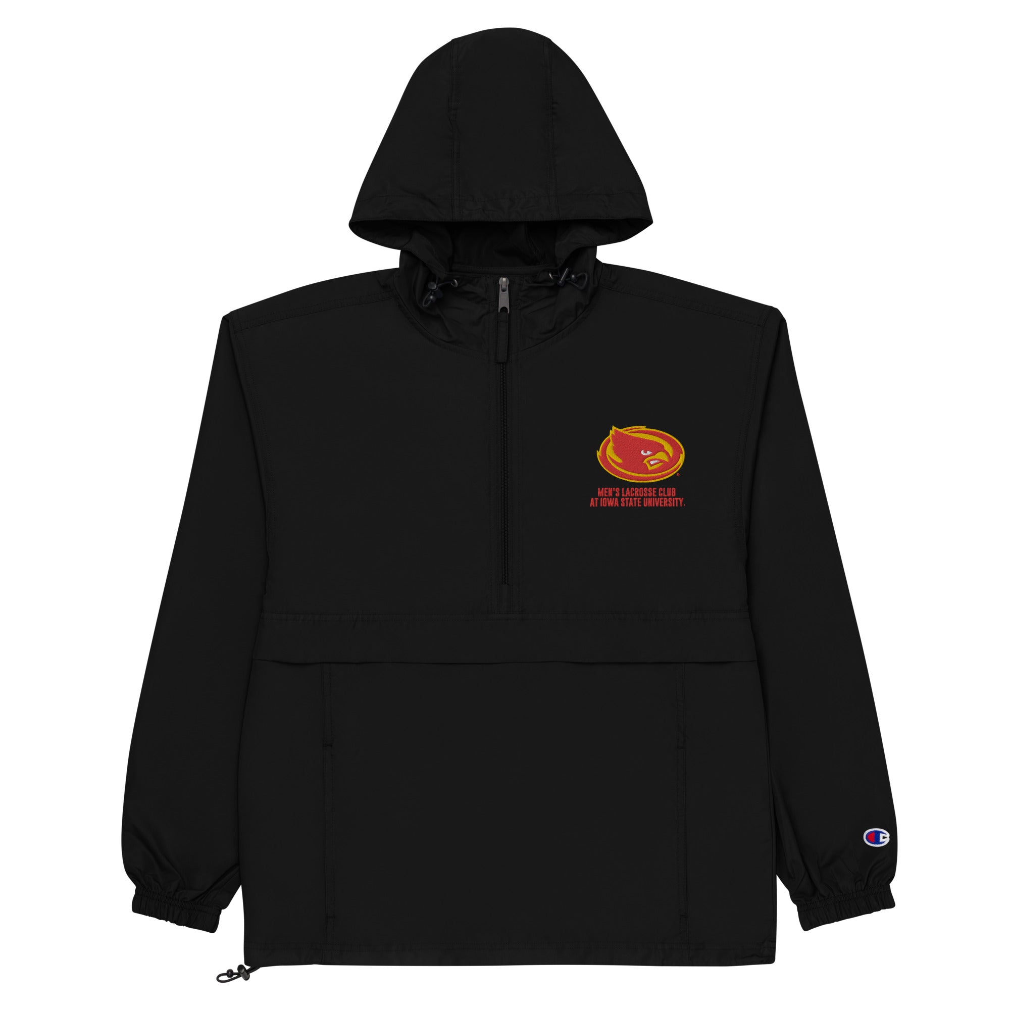 ISU Embroidered Champion Packable Jacket