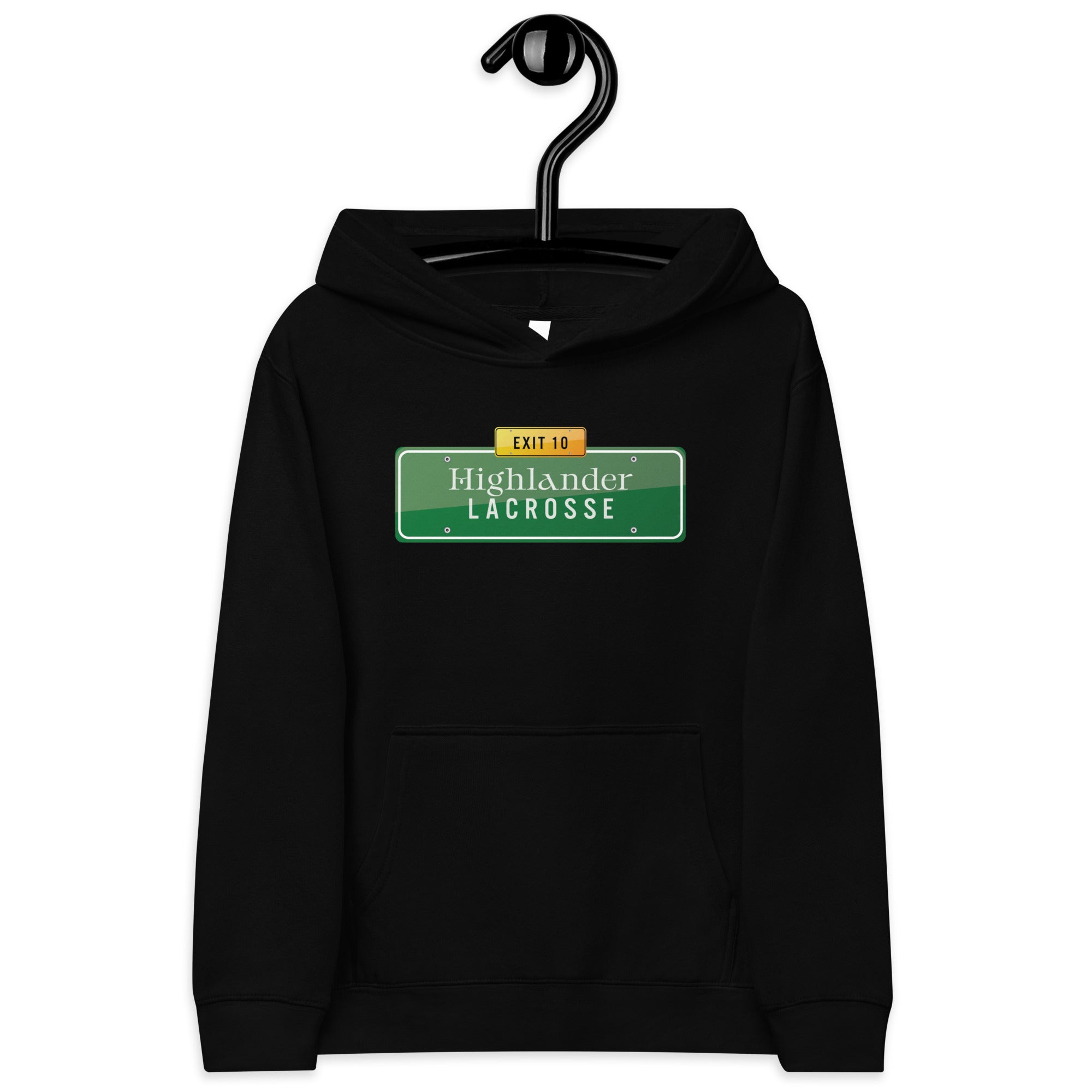 Exit 10 Highlander Kids fleece hoodie