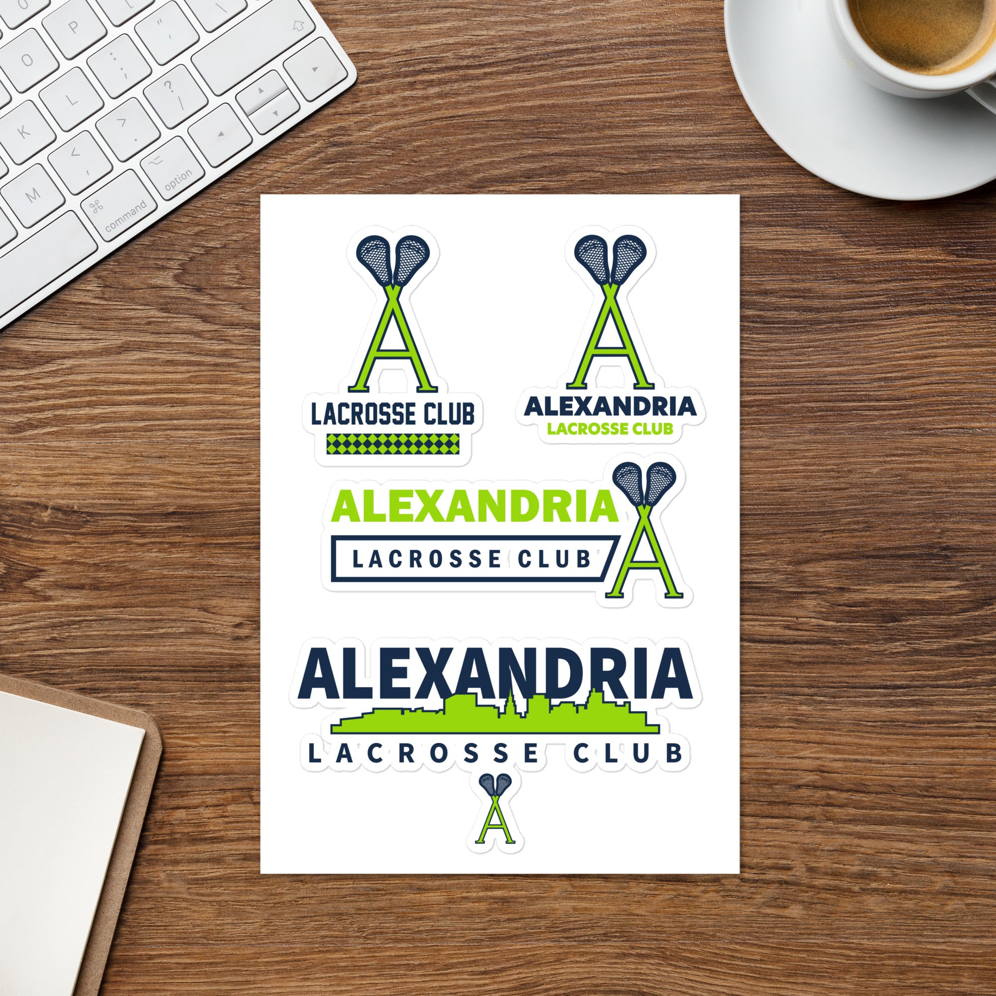 Alexandria Sticker sheet